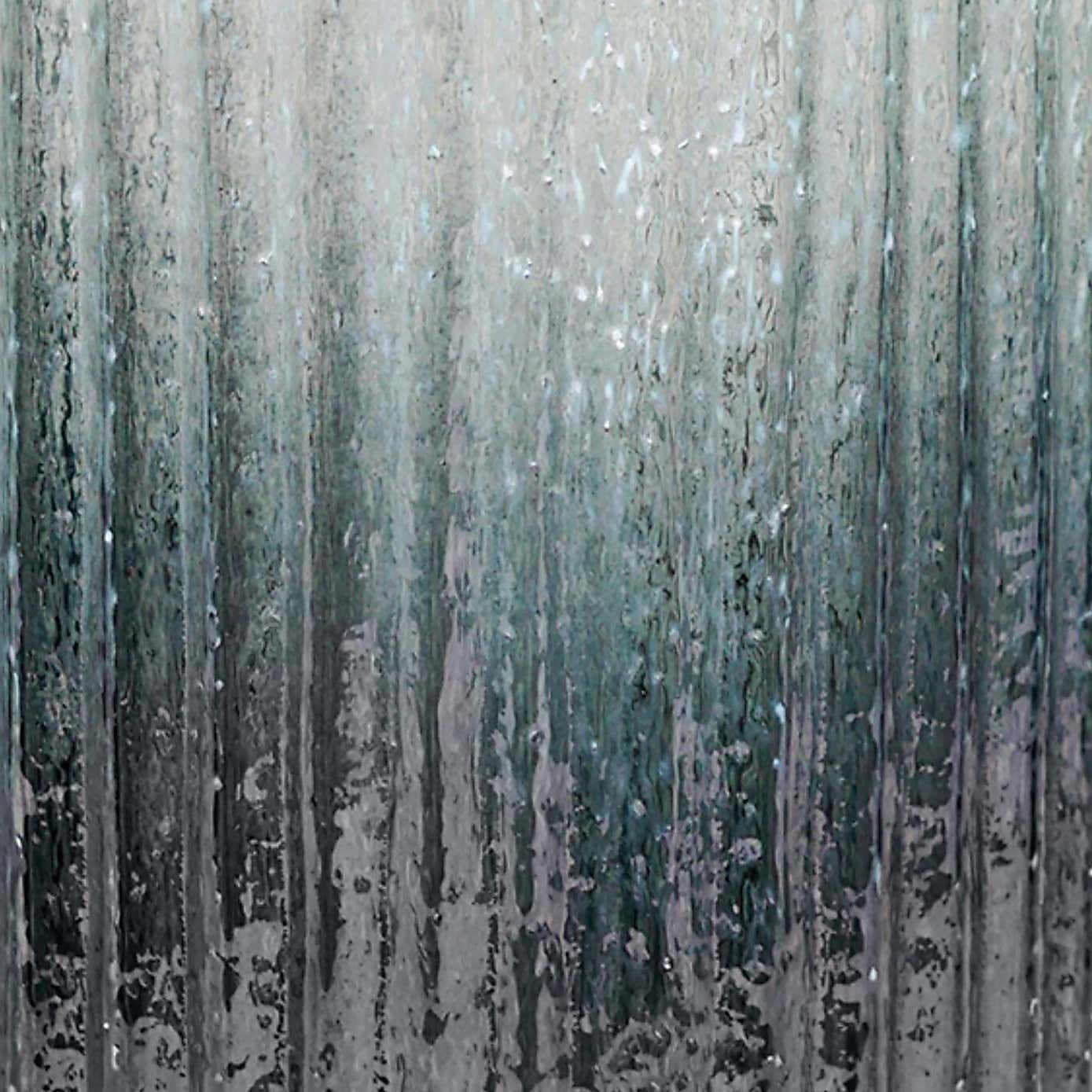 Verre Ribbed Tall Frosted Glass Vase