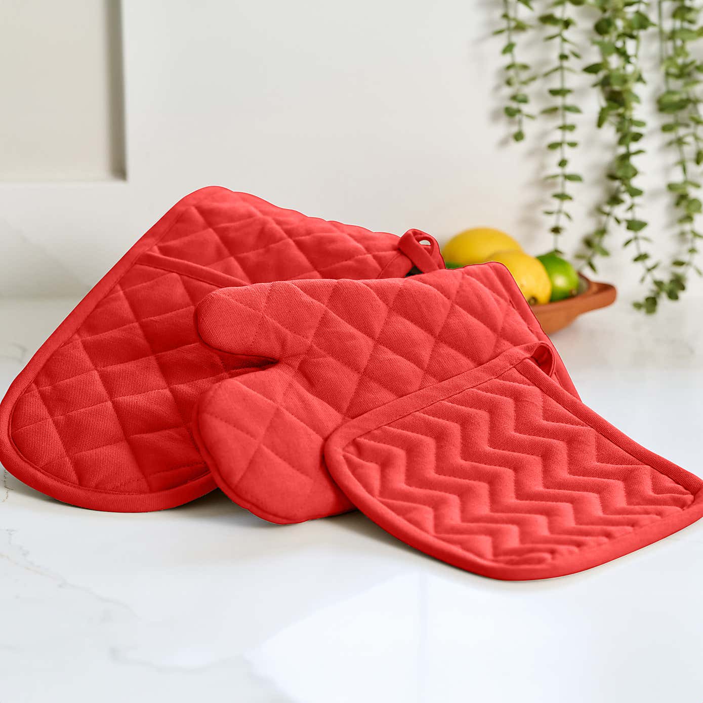 Dexam Love Colour Double Oven Gloves