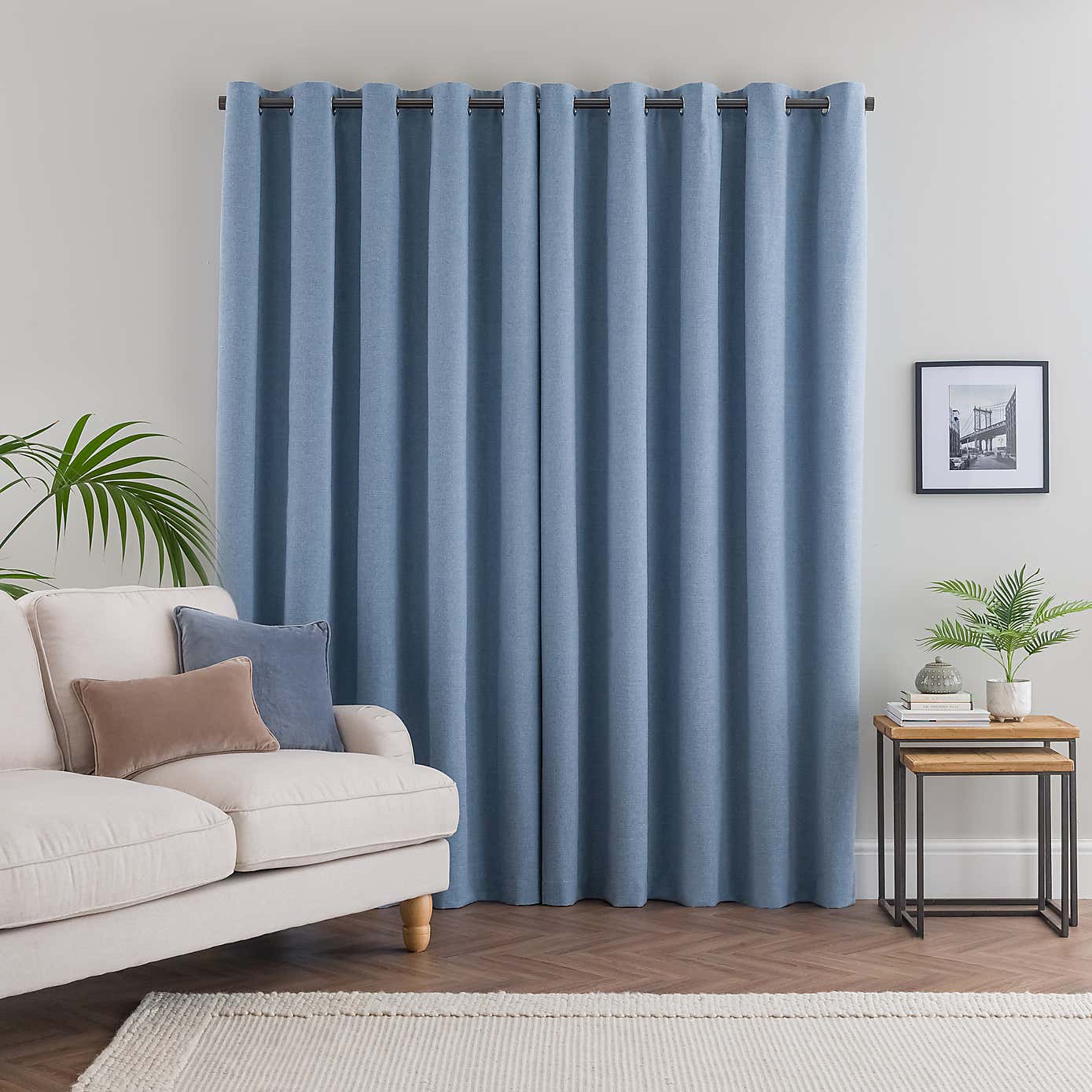 Zodiac Blackout Eyelet Curtains