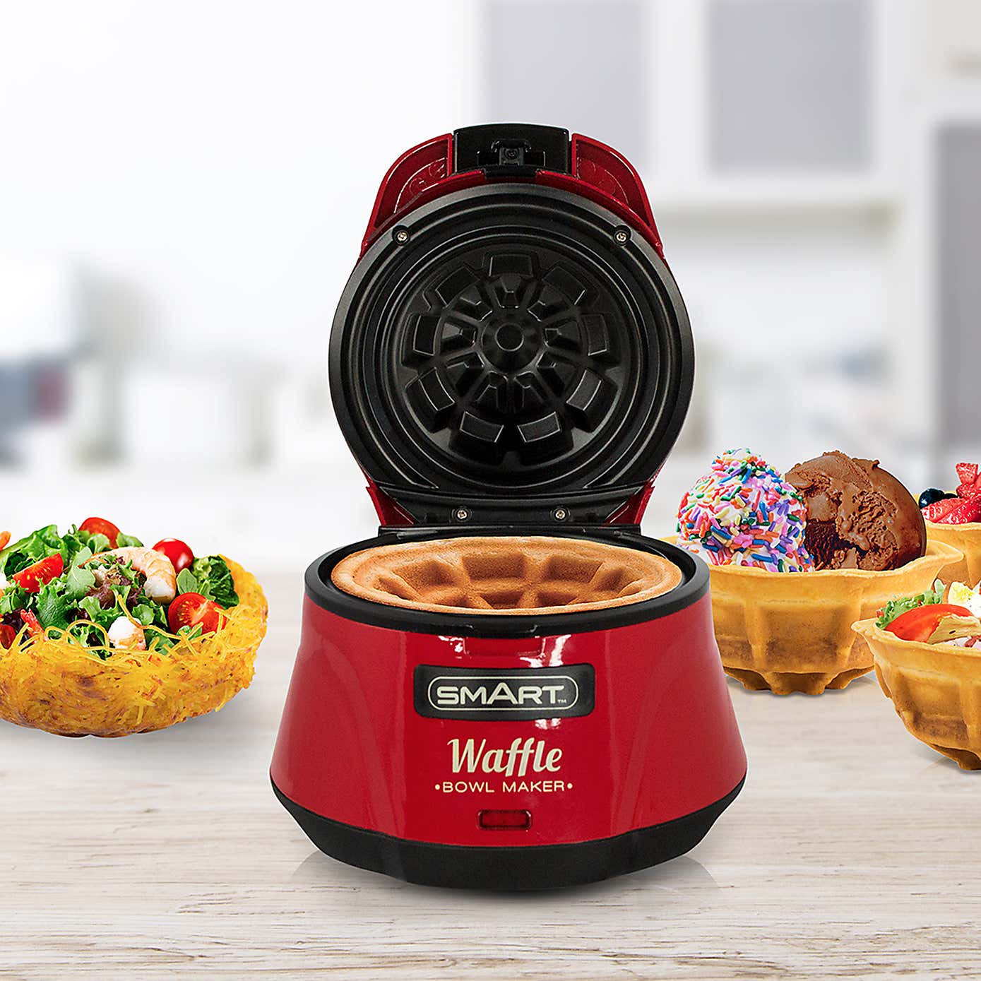 SMART Waffle Bowl Maker