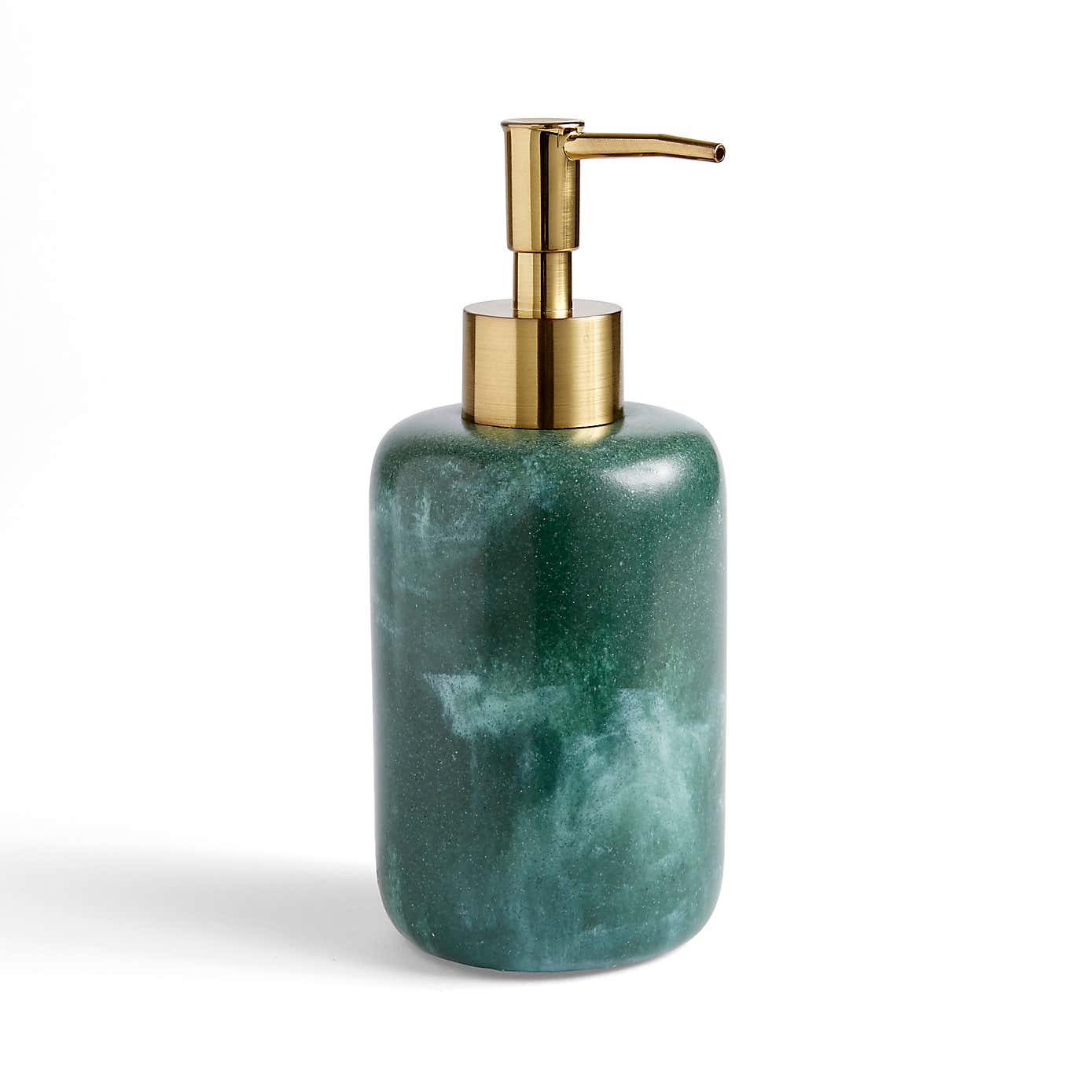 Nouveau Green Marble Resin Soap Dispenser