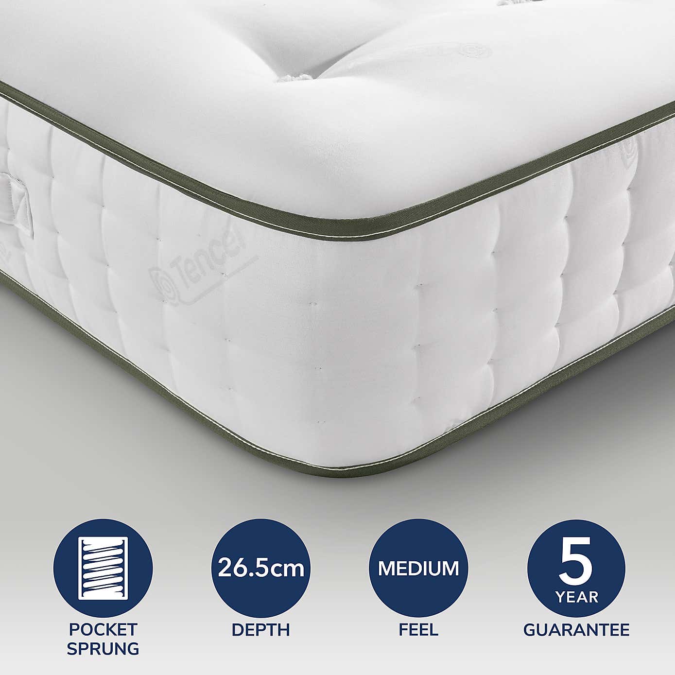 Silentnight Plant Naturals 1200 Pocket Mattress