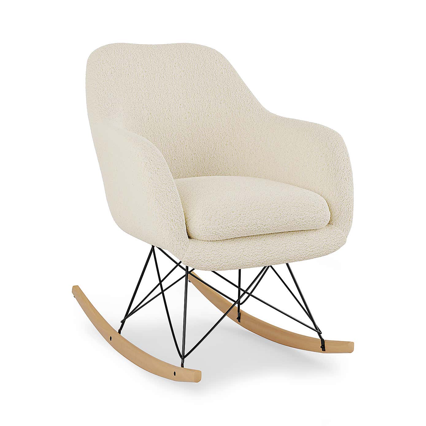 Iris Sherpa Rocking Chair