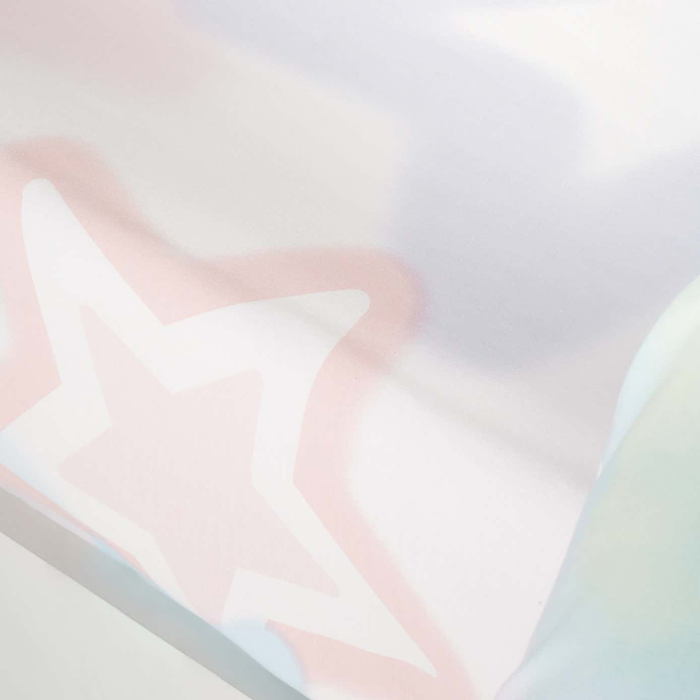 Catherine Lansfield White Ombre Stars Fitted Sheet