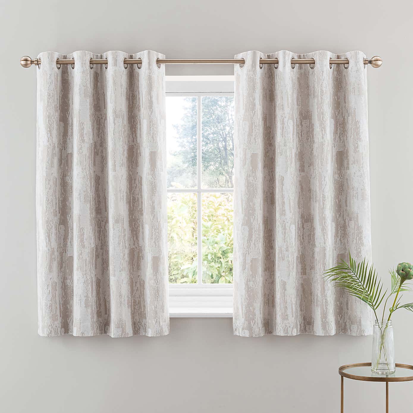 Abstract Global Eyelet Curtains