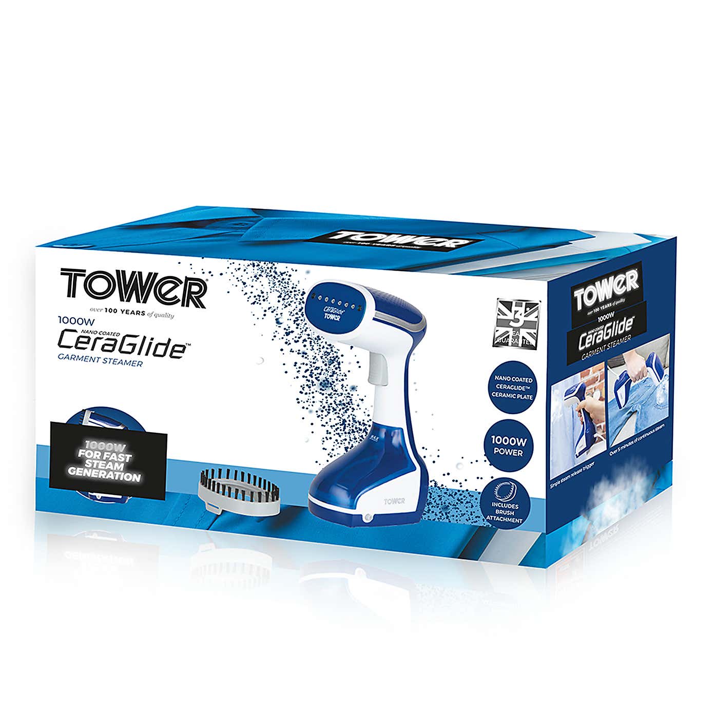 Tower Ceraglide Garment Steamer