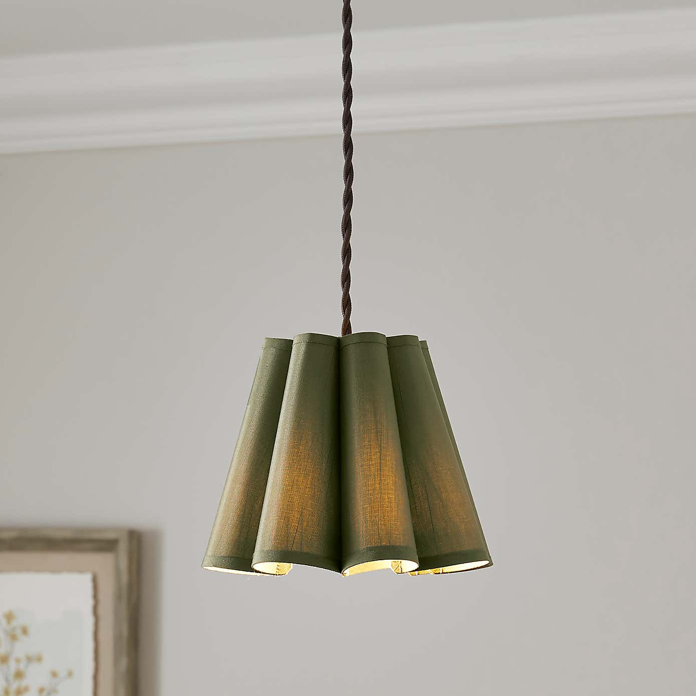 Petal Pleat Easy Fit Lamp Shade