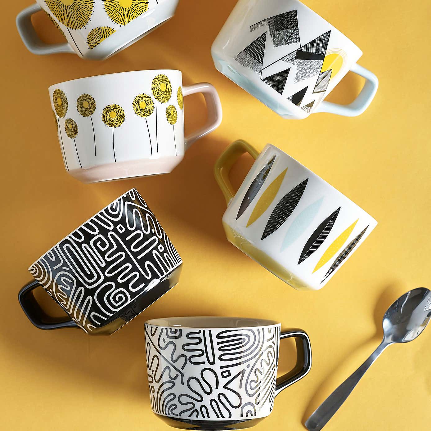 Set of 2 MissPrint Nazca Mugs