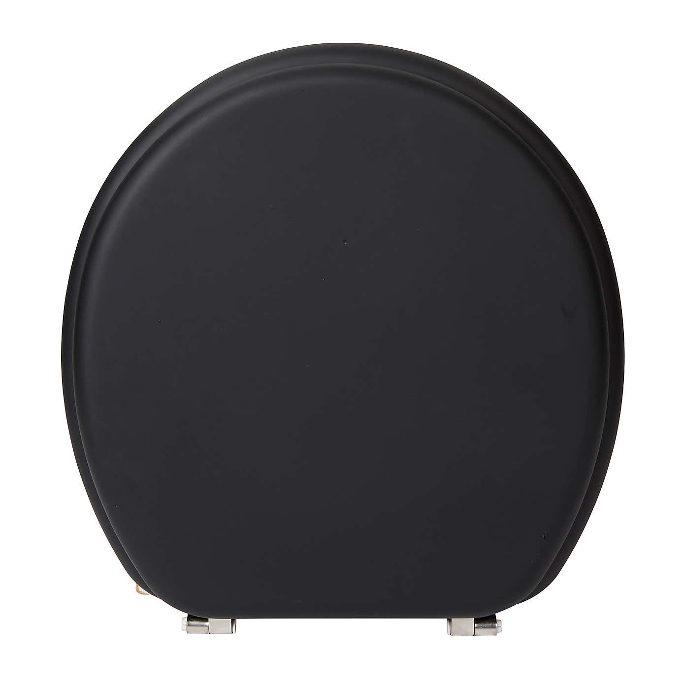 Black Soft Touch Toilet Seat