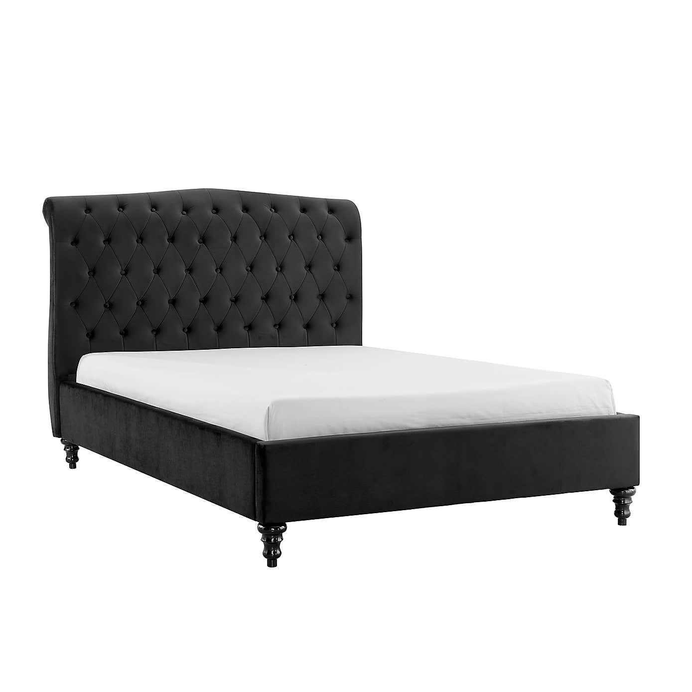 Rosa Velvet Bed