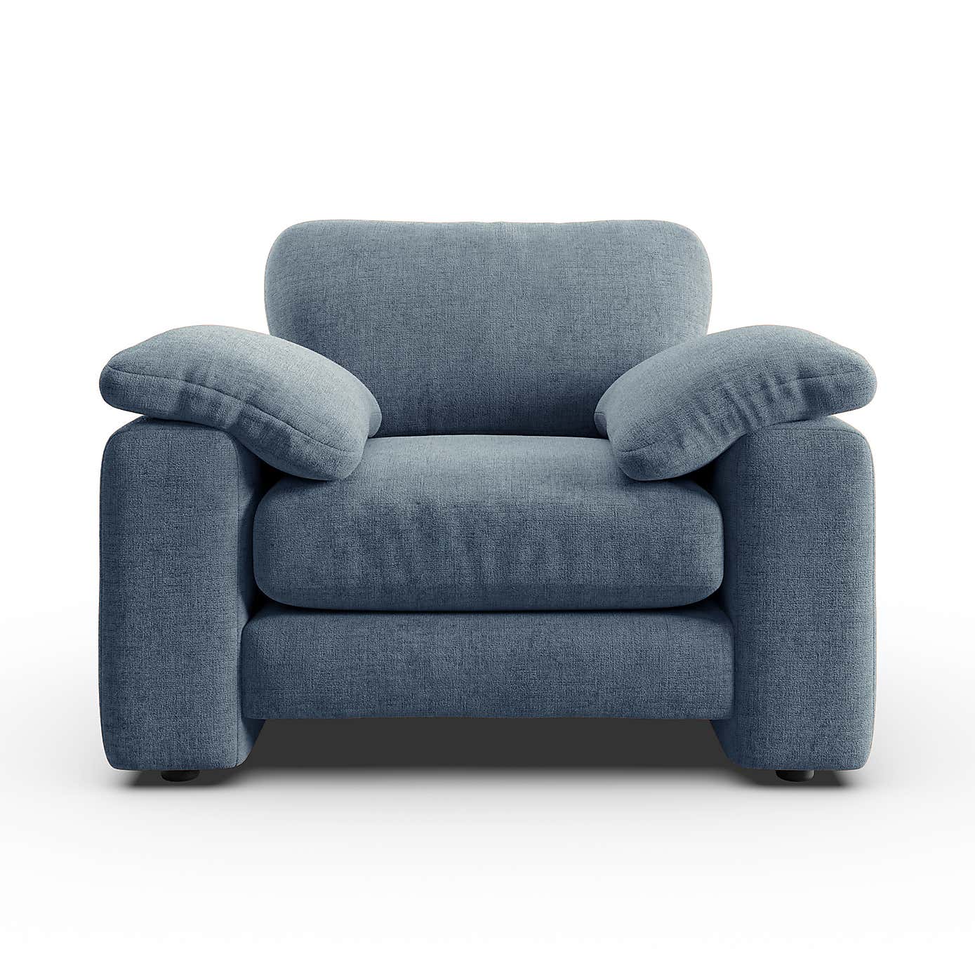 Magnus Soft Textured Chenille Snuggle Sofa