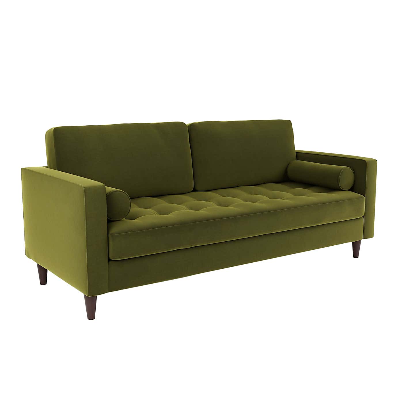 Zoe Velvet 3 Seater Sofa