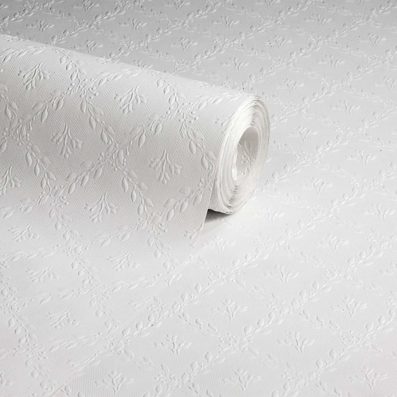 Anaglypta Hamnett Paintable Wallpaper