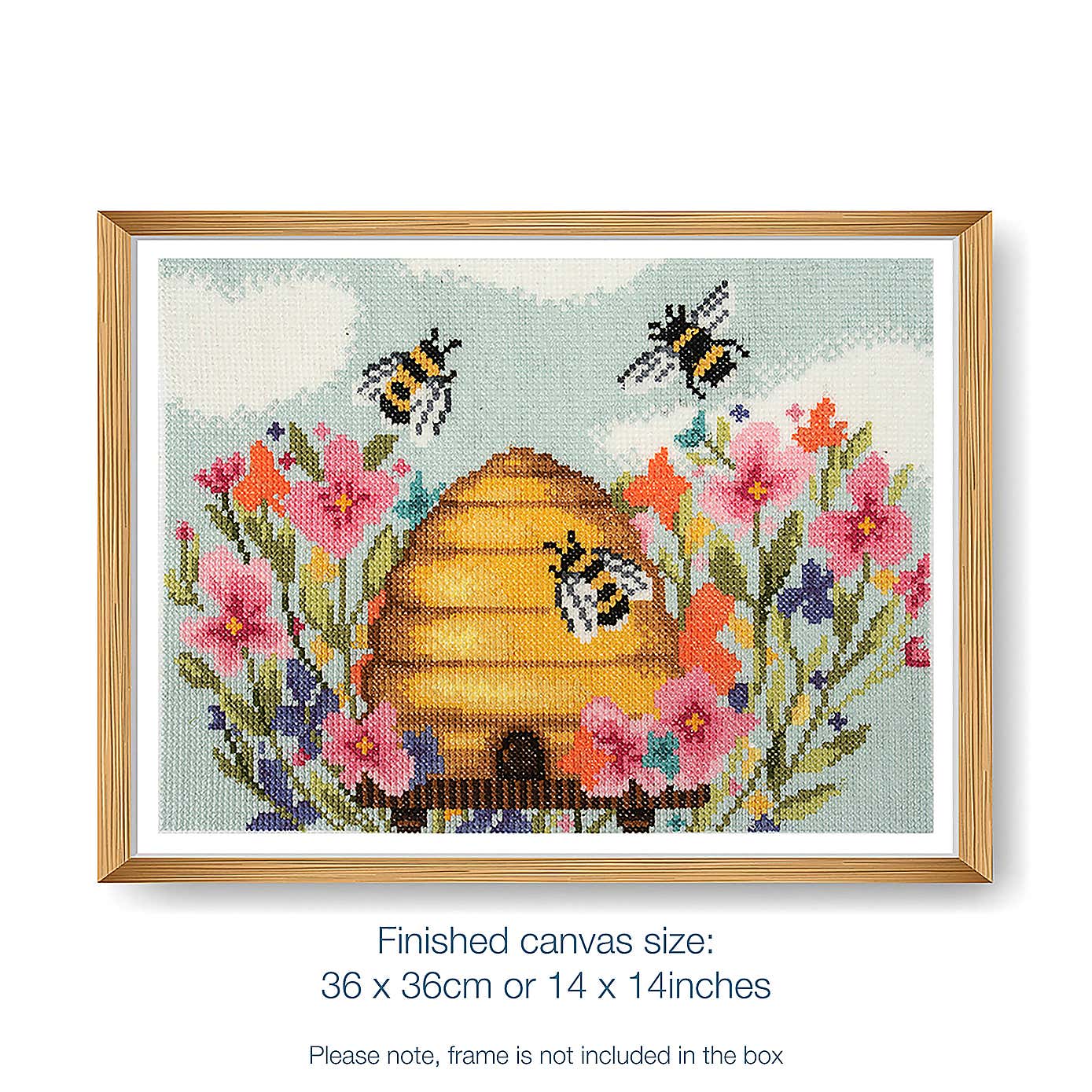 Cross Stitch Modern Bee