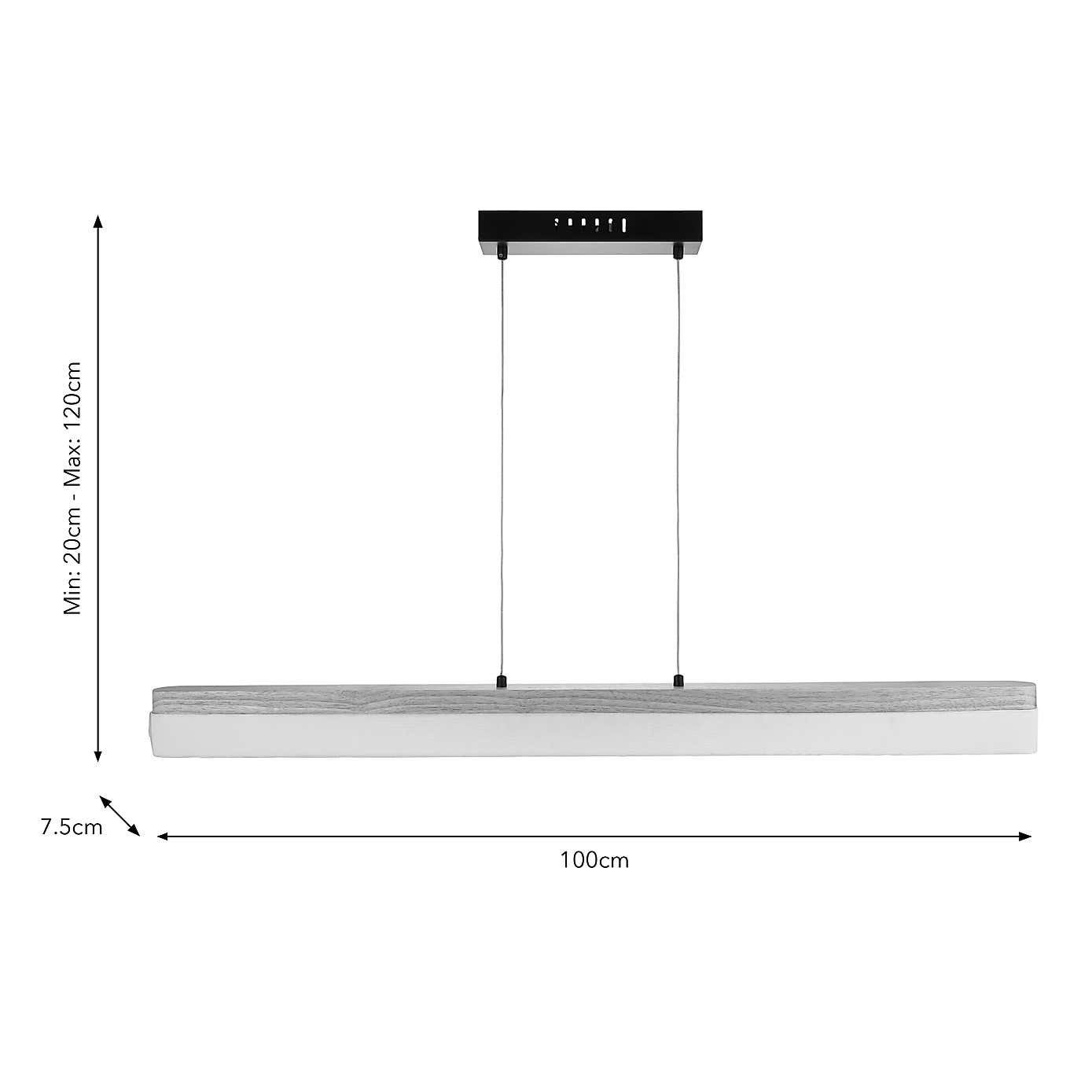 Xavier Modern LED Adjustable Diner Ceiling Light