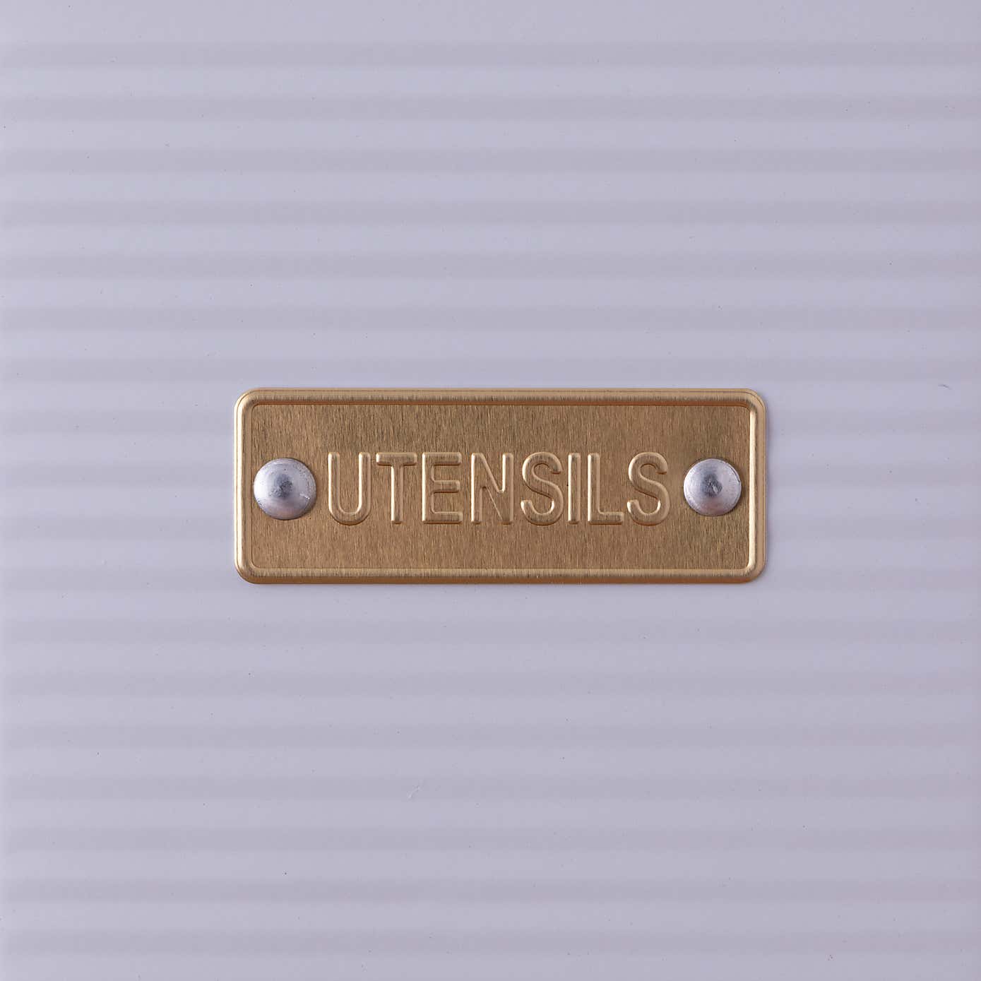 Otto Square Navy Utensil Pot