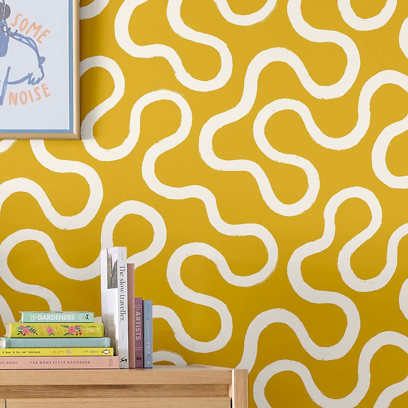 Elements Wigley Self Adhesive Wallpaper