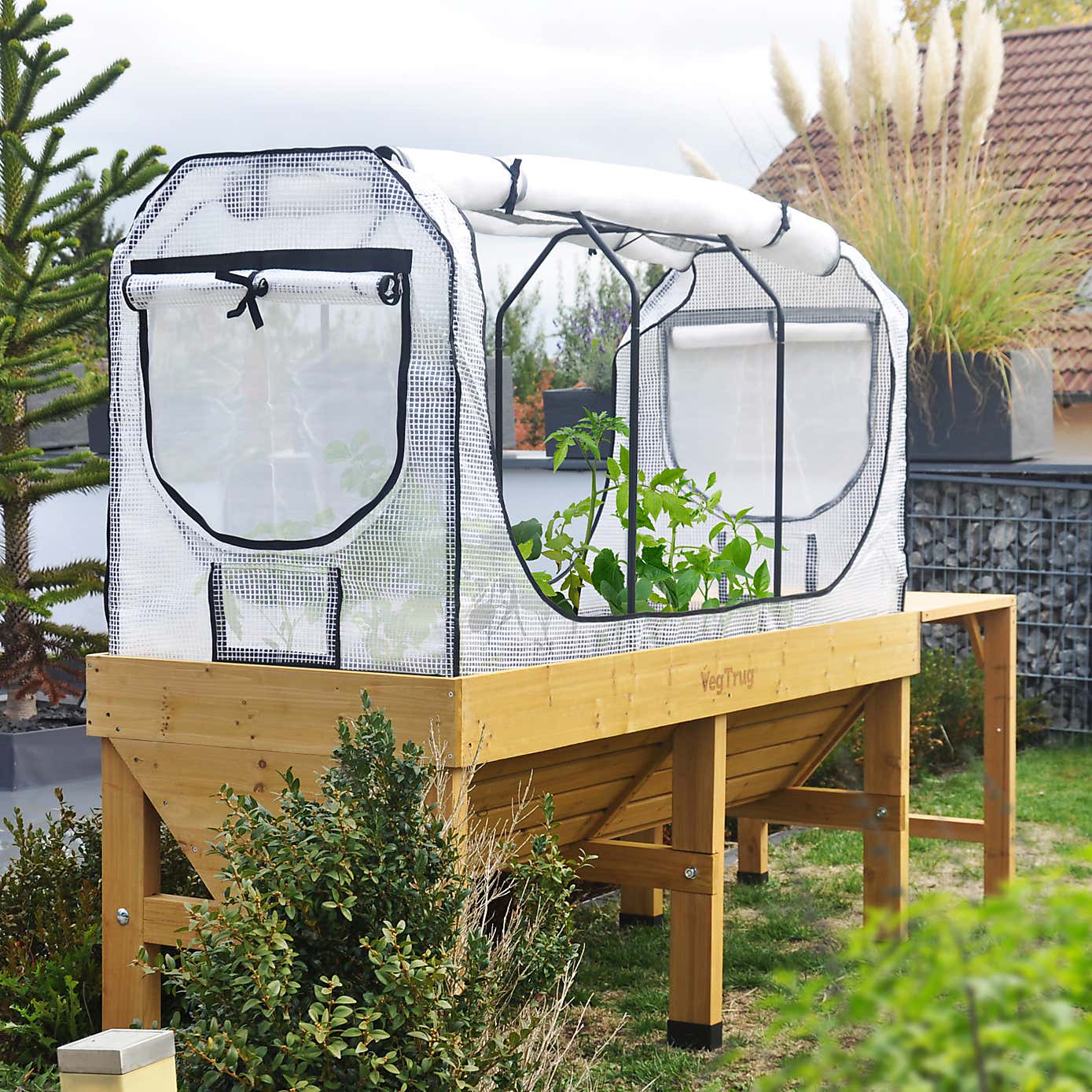 VegTrug Medium Classic Greenhouse Frame and Multi Cover Set