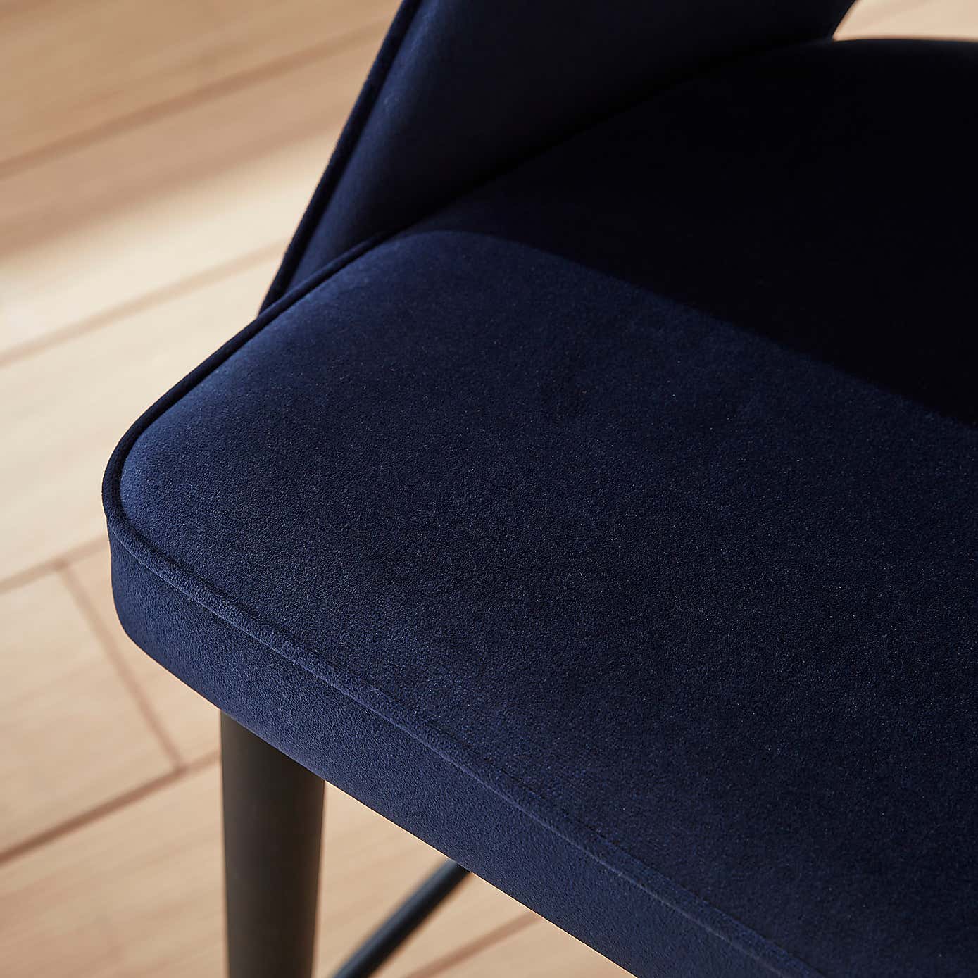 Lillia Velvet Bar Stool