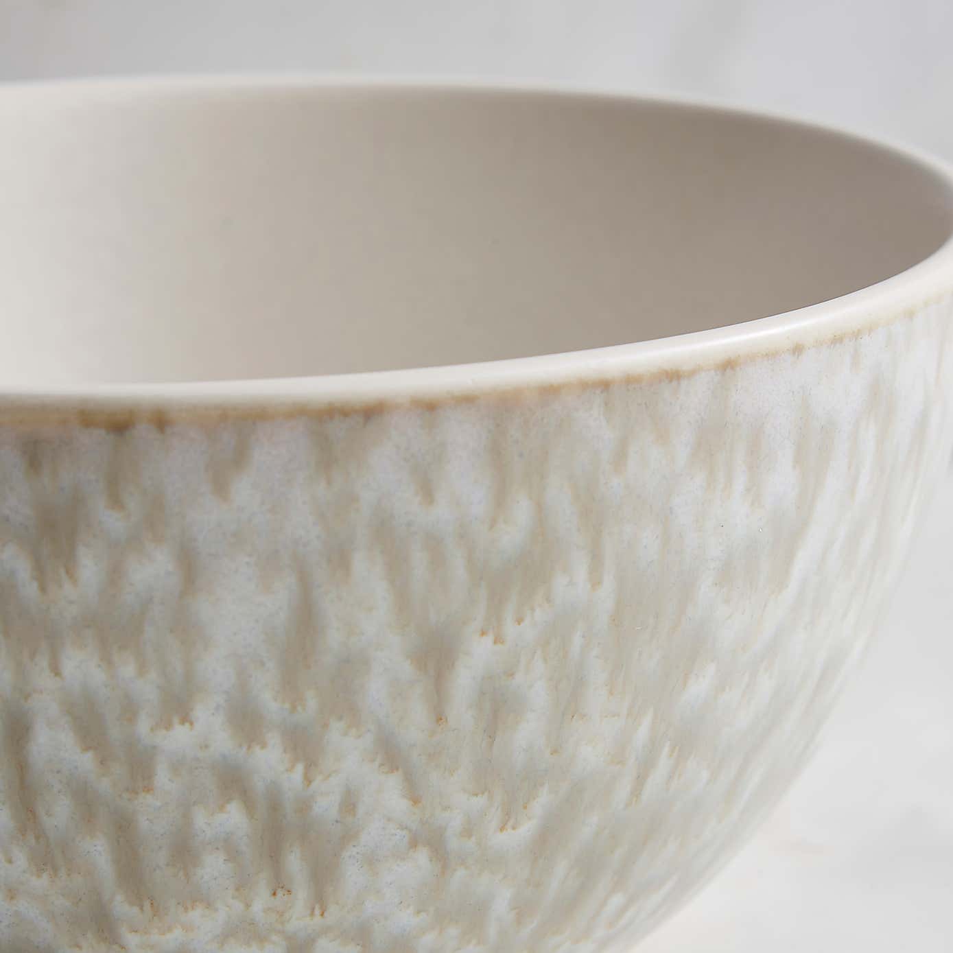 Reactive Grey Cereal Bowl