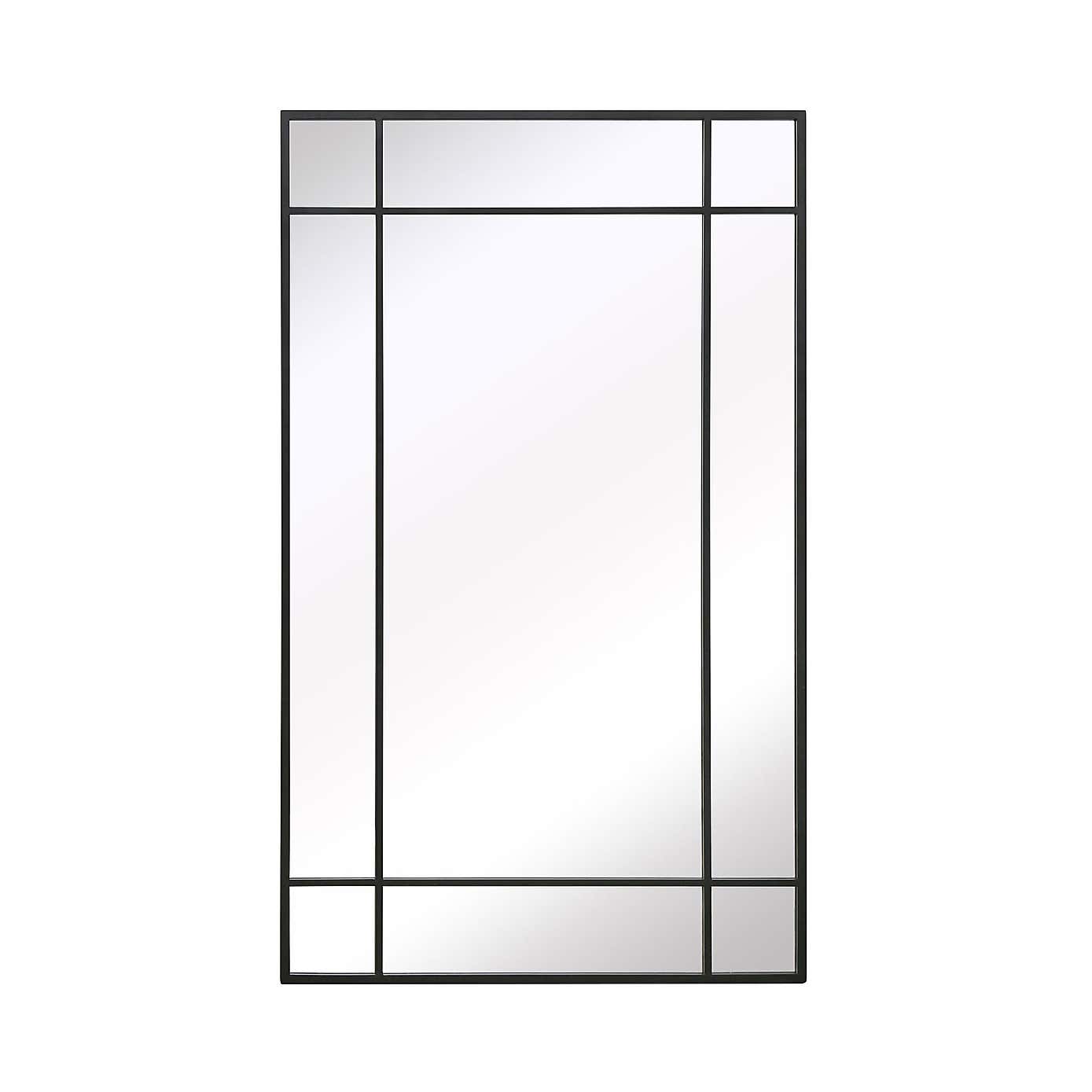 Penestra Modern Rectangle Indoor Outdoor Wall Mirror