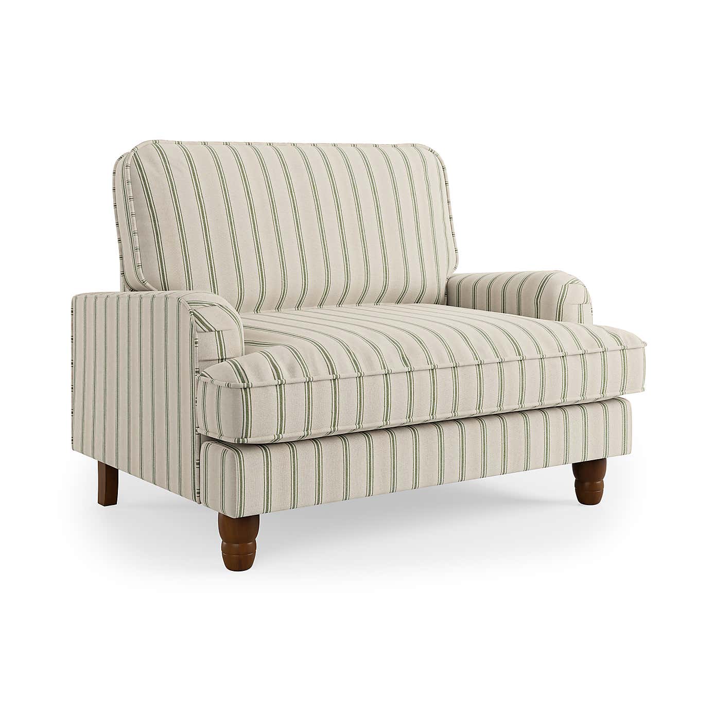 Beatrice Folkstone Stripe Snuggle Chair