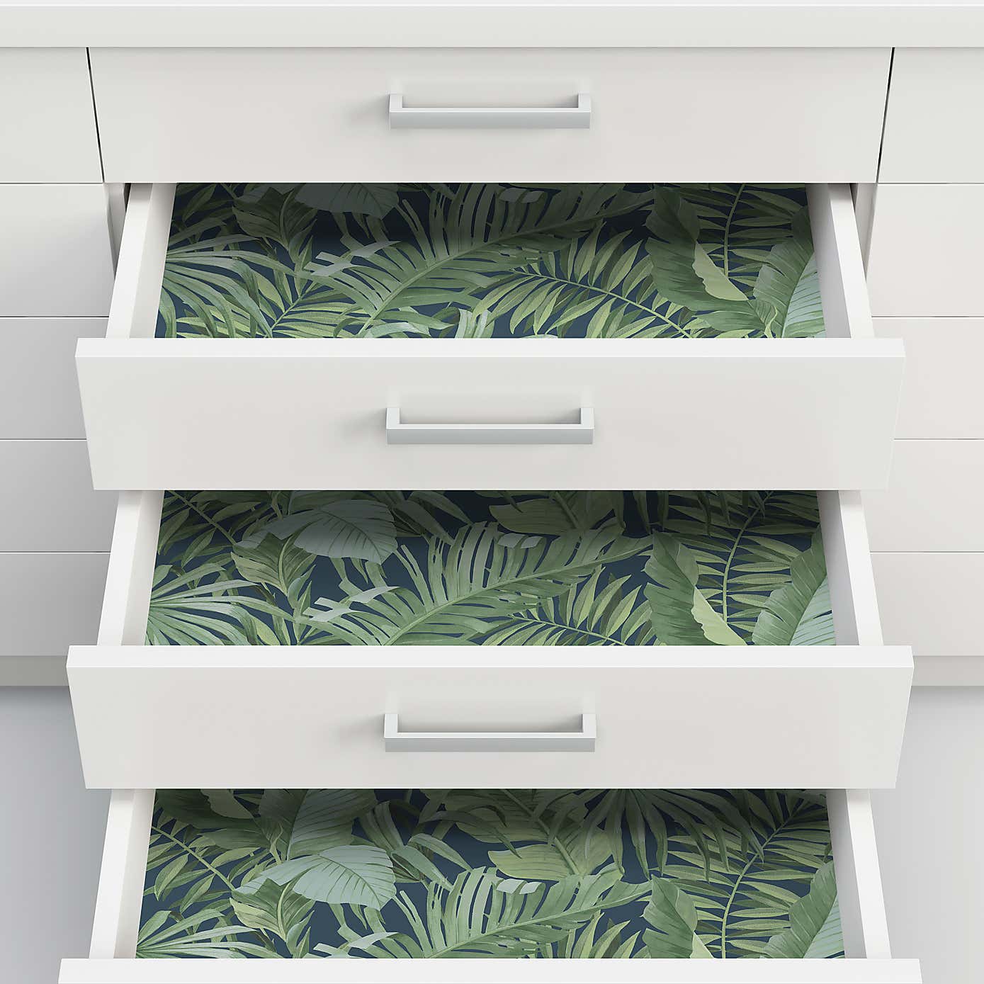 Nu Wall Self Adhesive Maui Navy Wallpaper