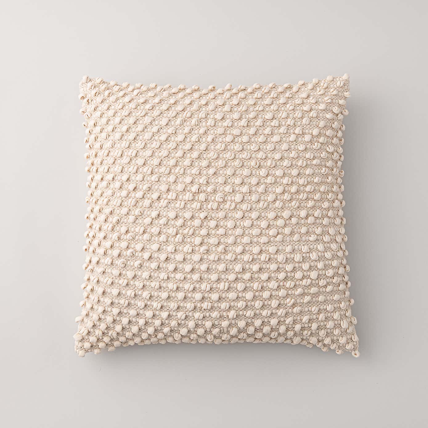 Jersey Bobble Square Cushion