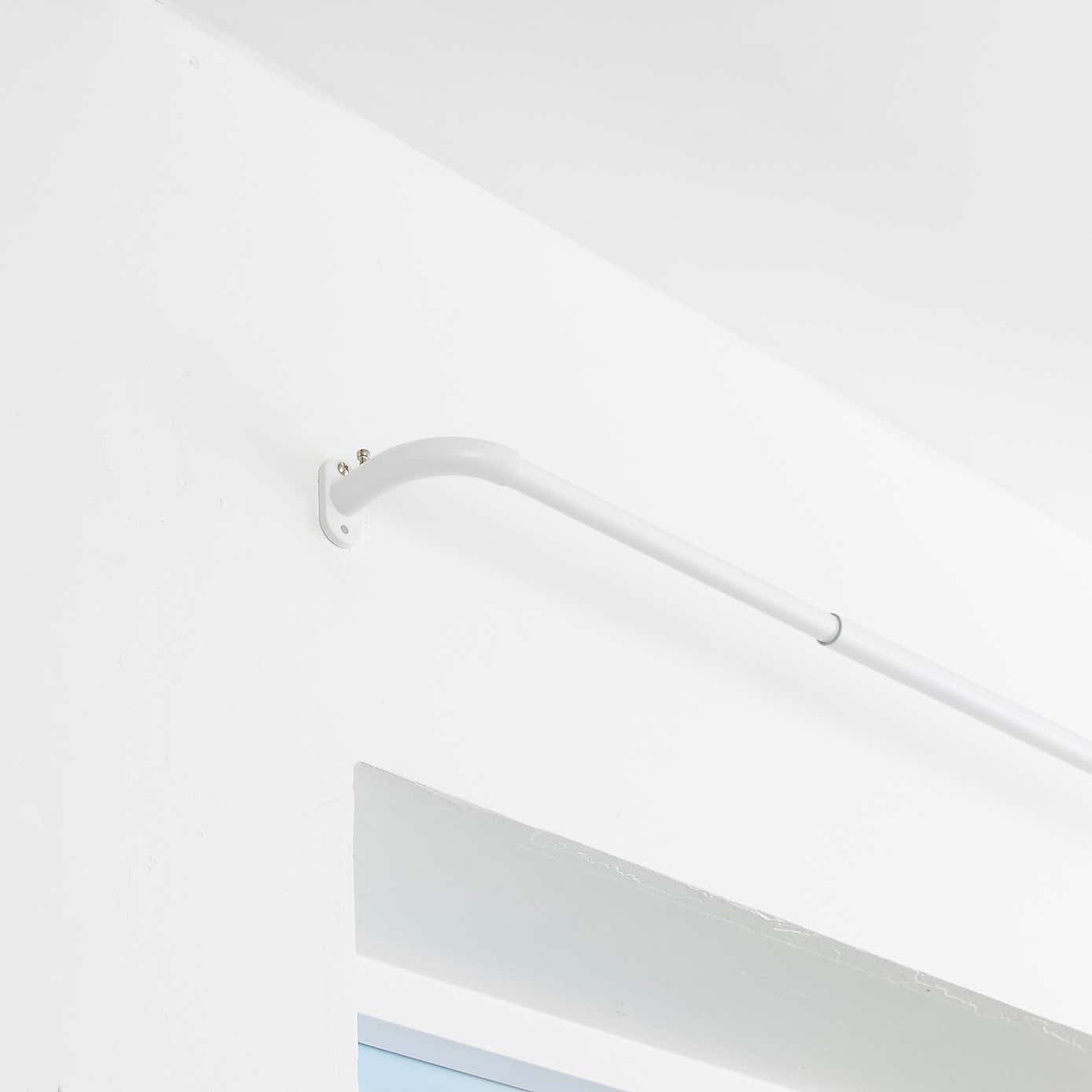 Room Darkening Blackout 25/28mm Metal Extendable Curtain Pole