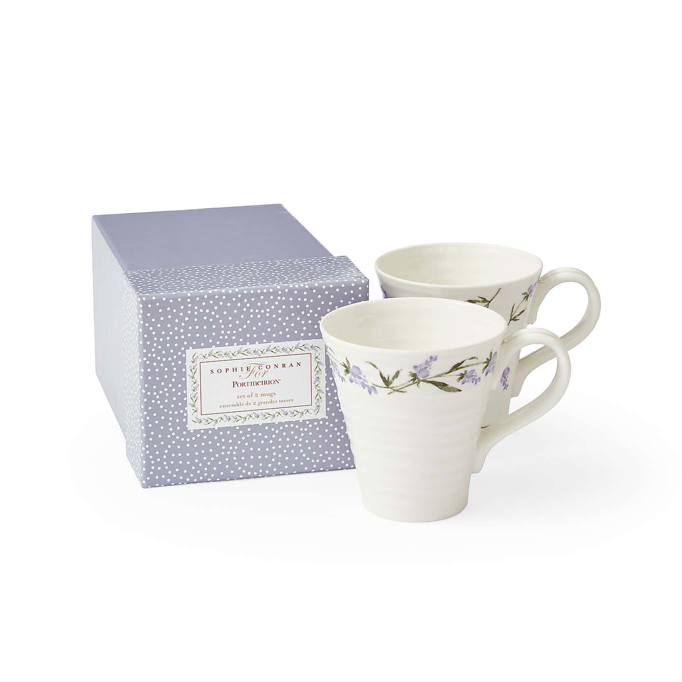 Sophie Conran Lavandula Set of 2 Mugs