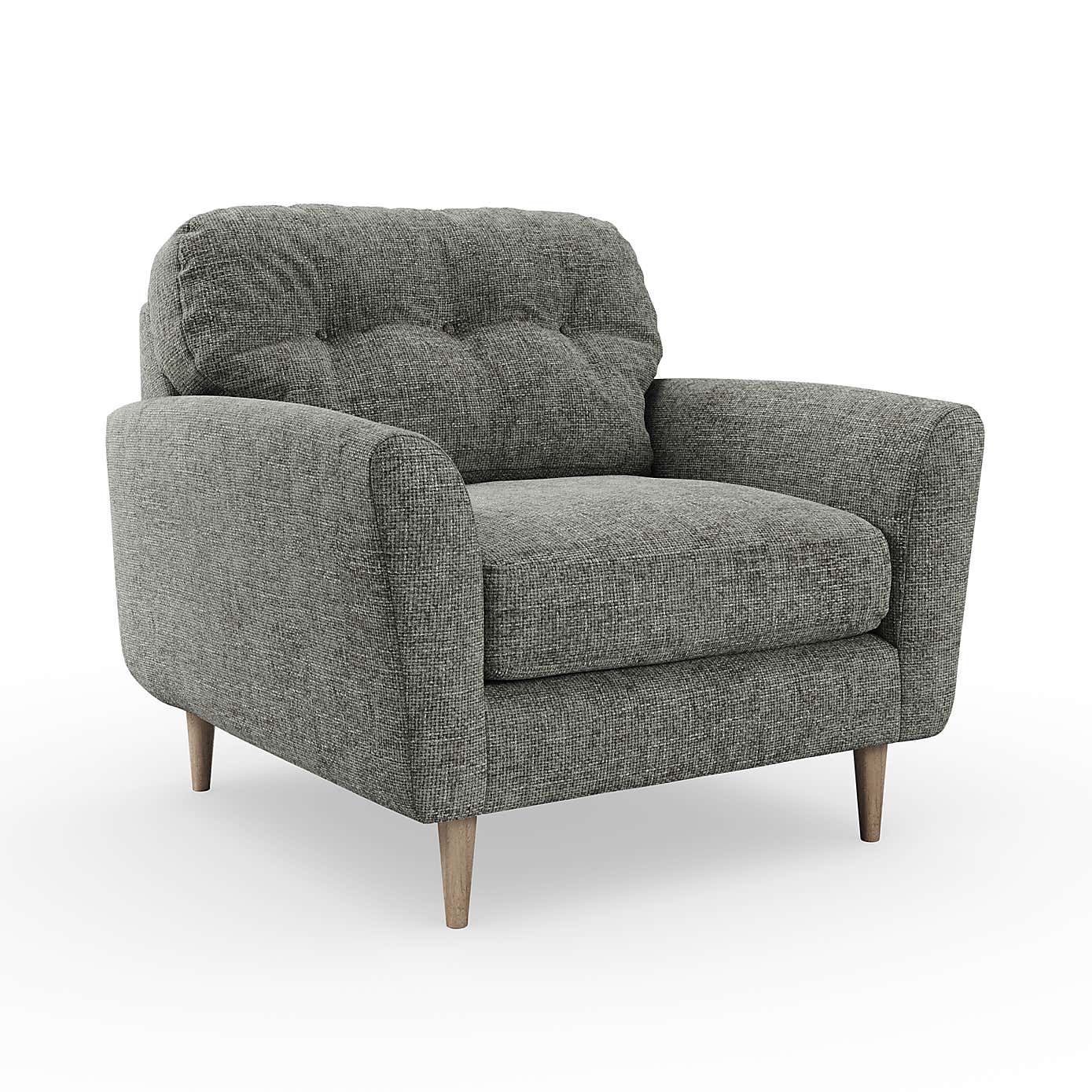 Sven Chunky Chenille Snuggle Chair