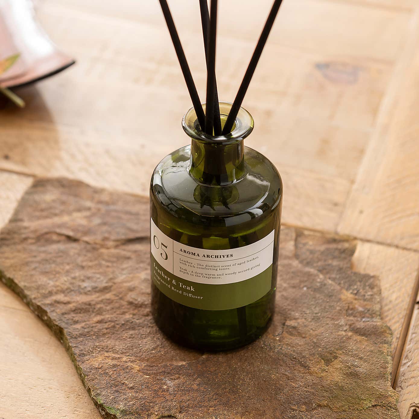 Leather and Teak Diffuser