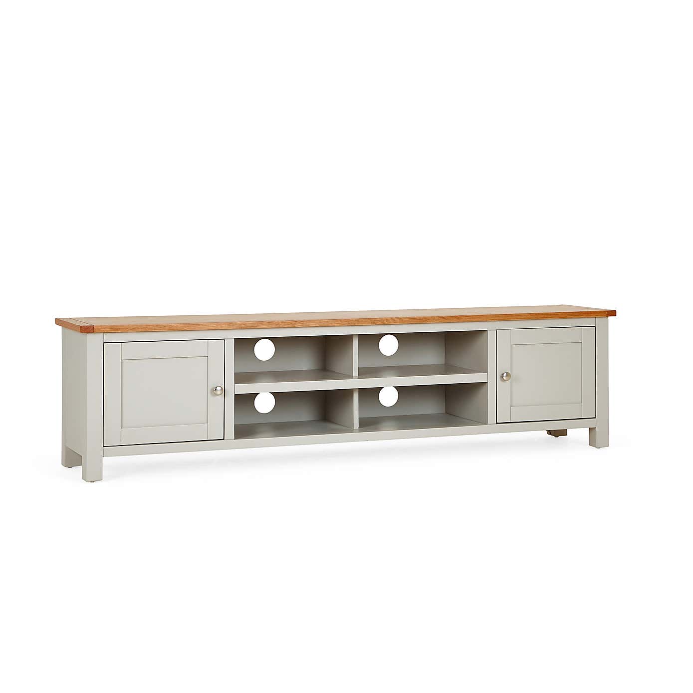 Bromley Grey Extra Wide TV Stand