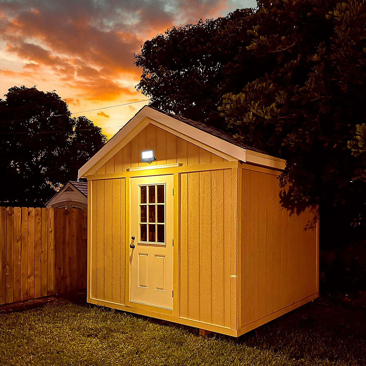 V-TAC 50W LED Floodlight Outdoor Sensor Wall Light