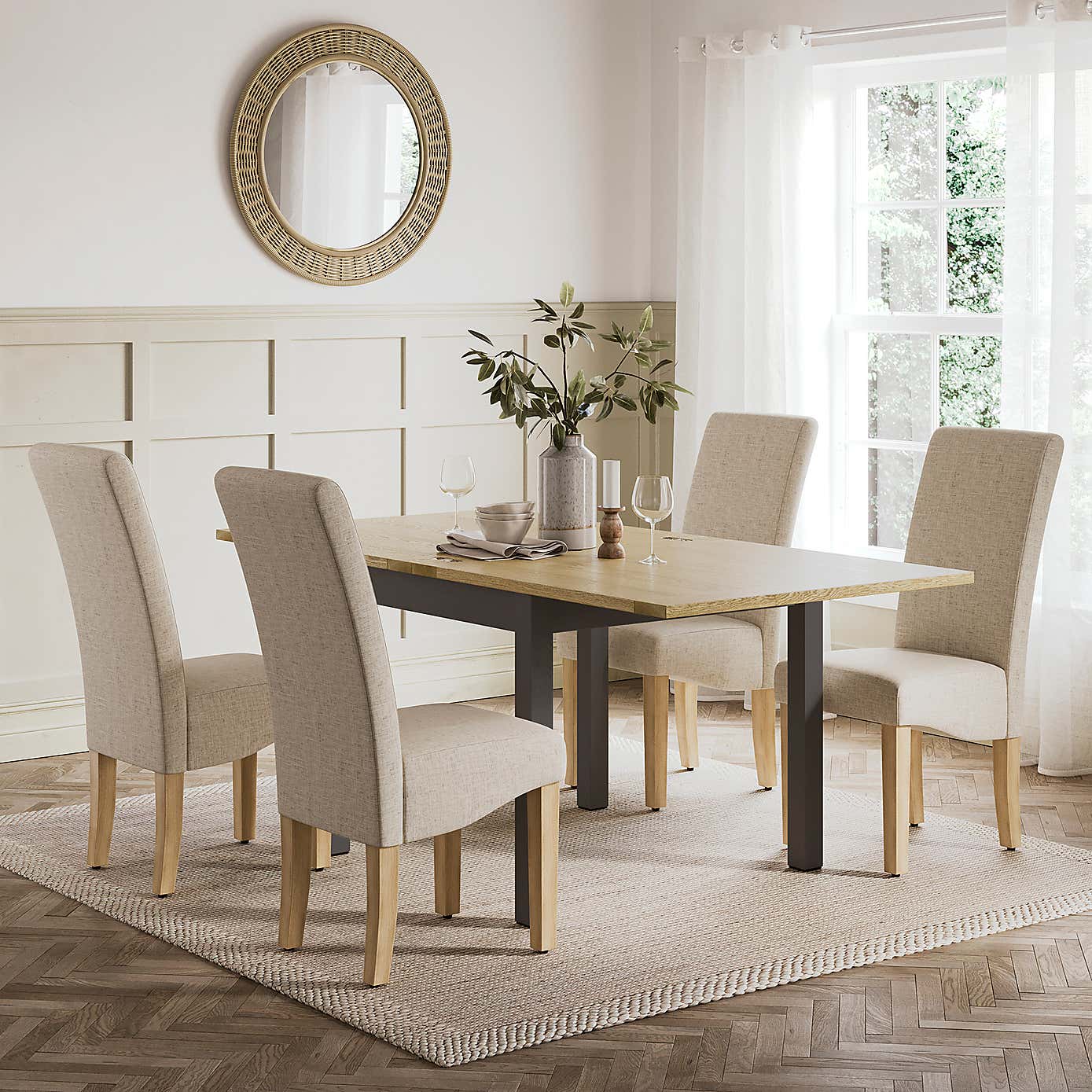 Olney Flip Top 4-6 Seater Dining Table