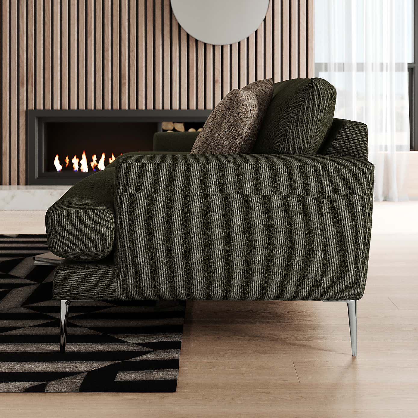 Lawson Tonal Boucle 3 Seater Sofa