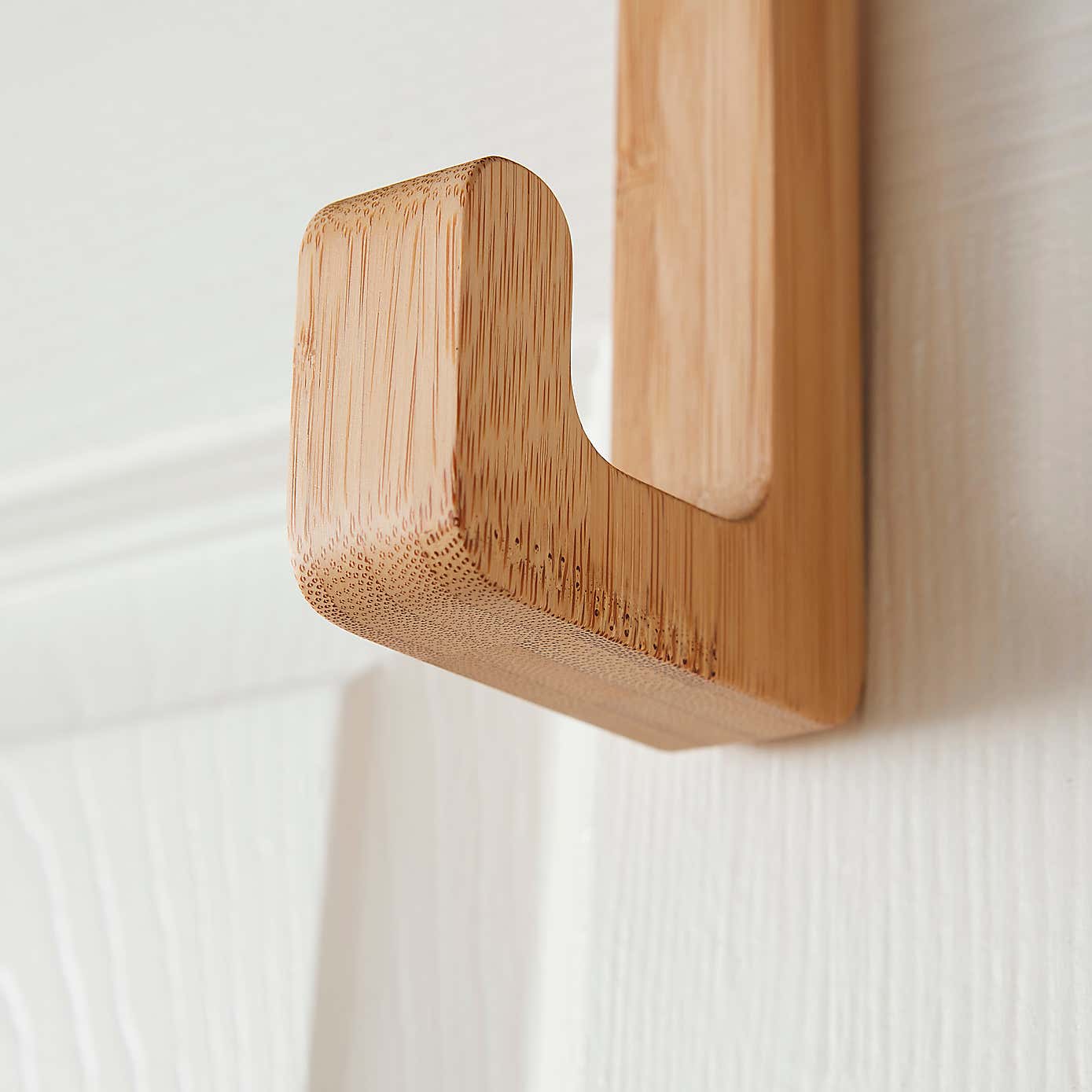 Elements Bamboo Single Over Door Hook