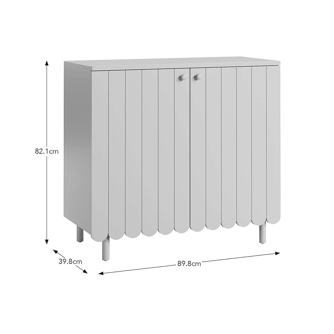 Scallop Small Sideboard