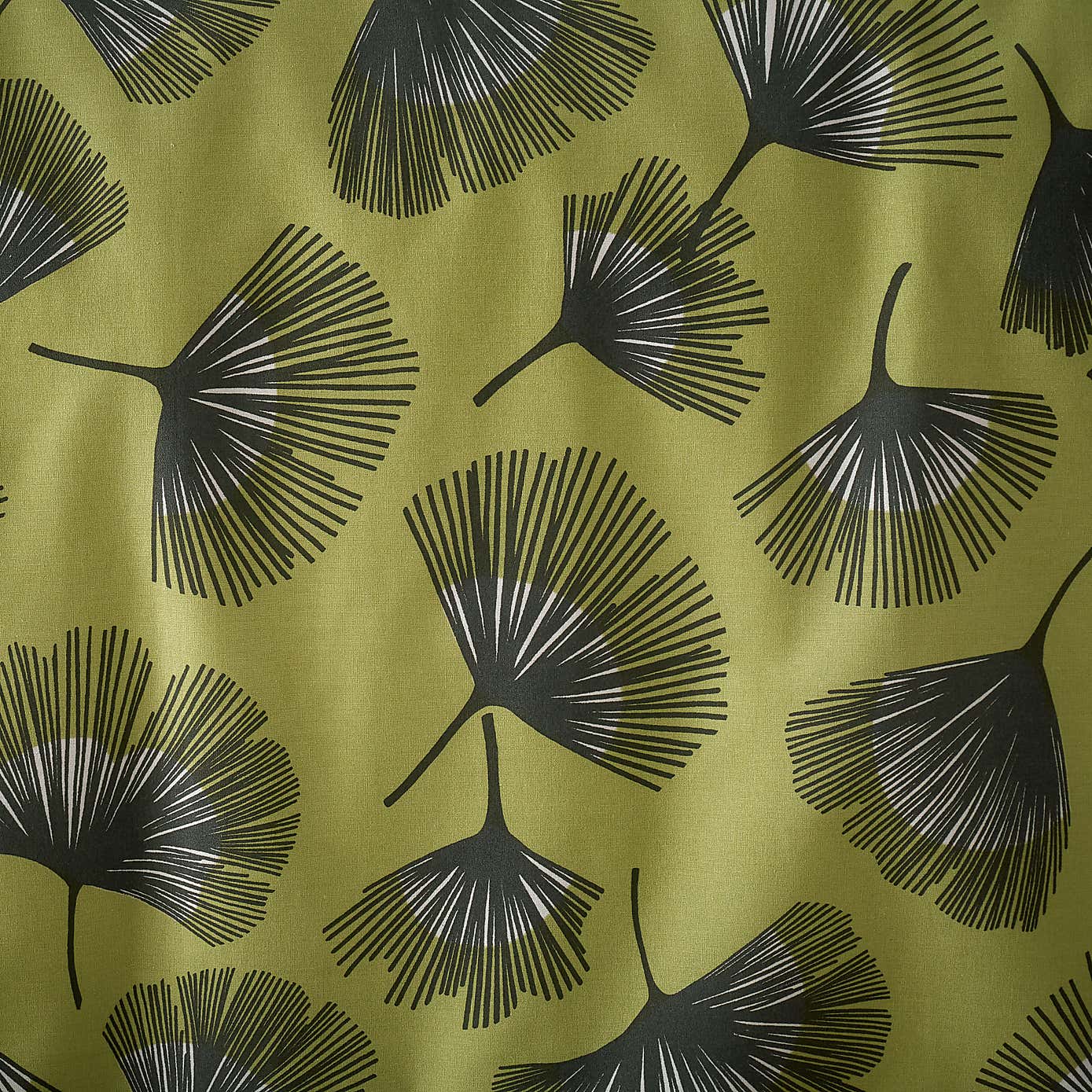 Modern Ginko Fern Duvet Cover and Pillowcase Set