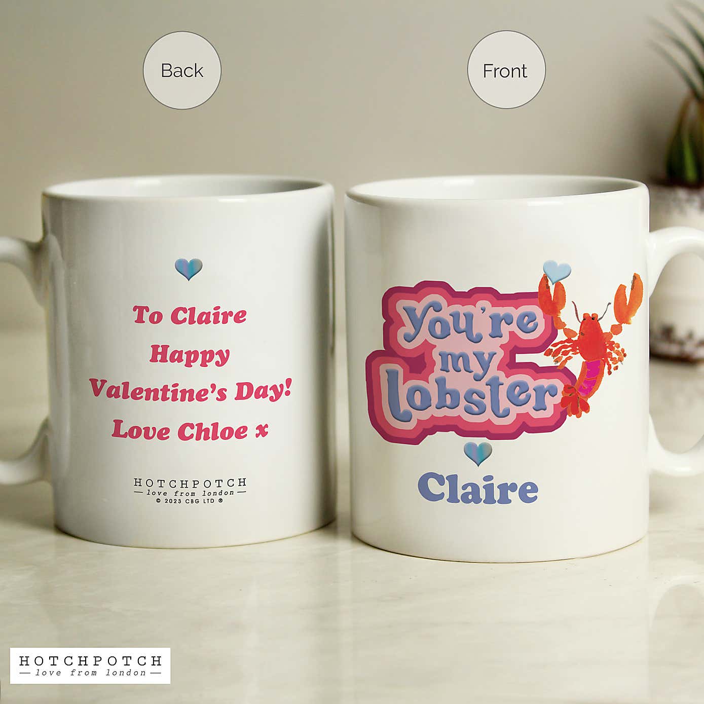 Personalised Lobster Mug