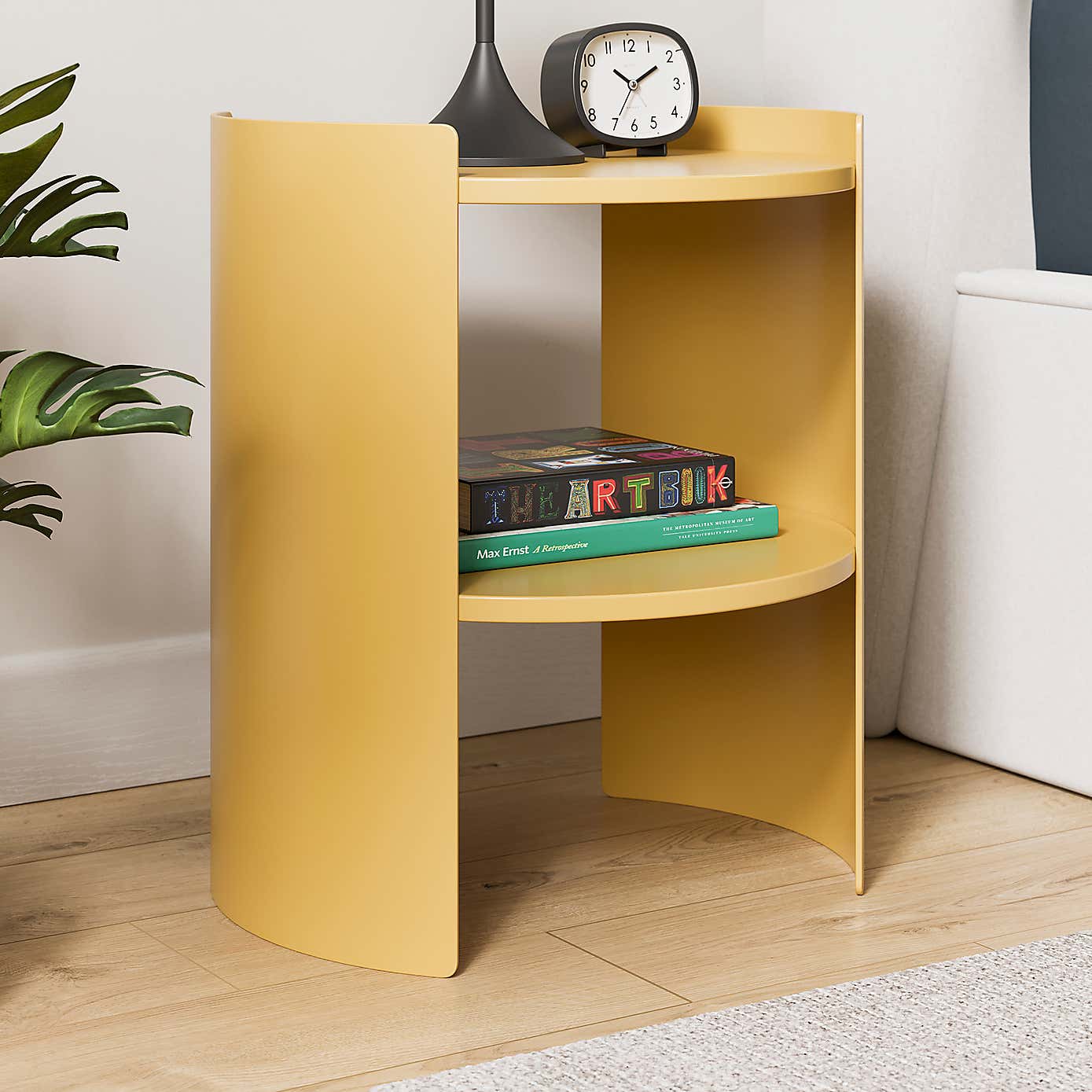 Benji Circular Bedside Table