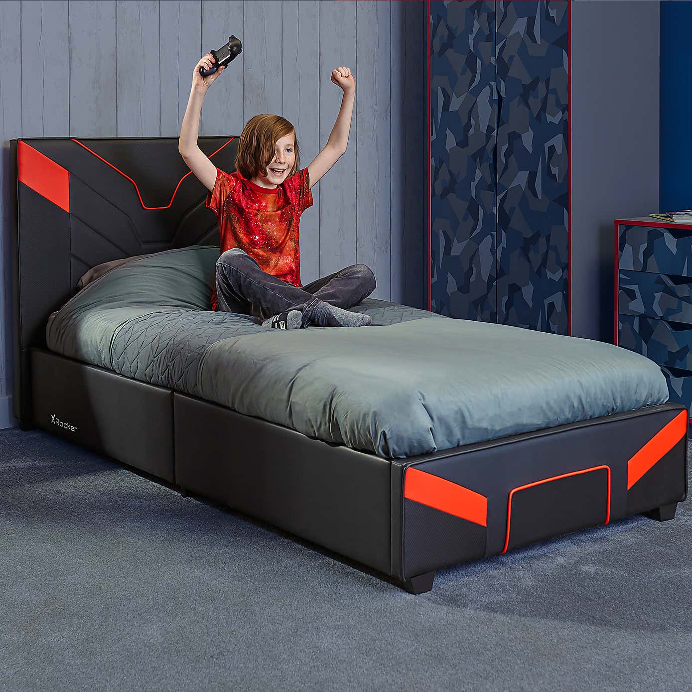 X Rocker Cerberus MKII Ottoman Bed