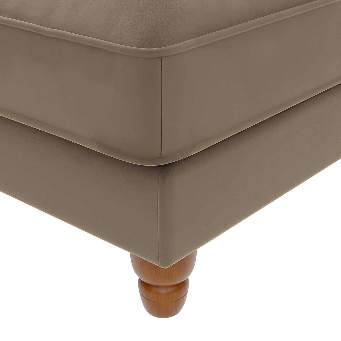 Beatrice Velvet Right Hand Corner Sofa