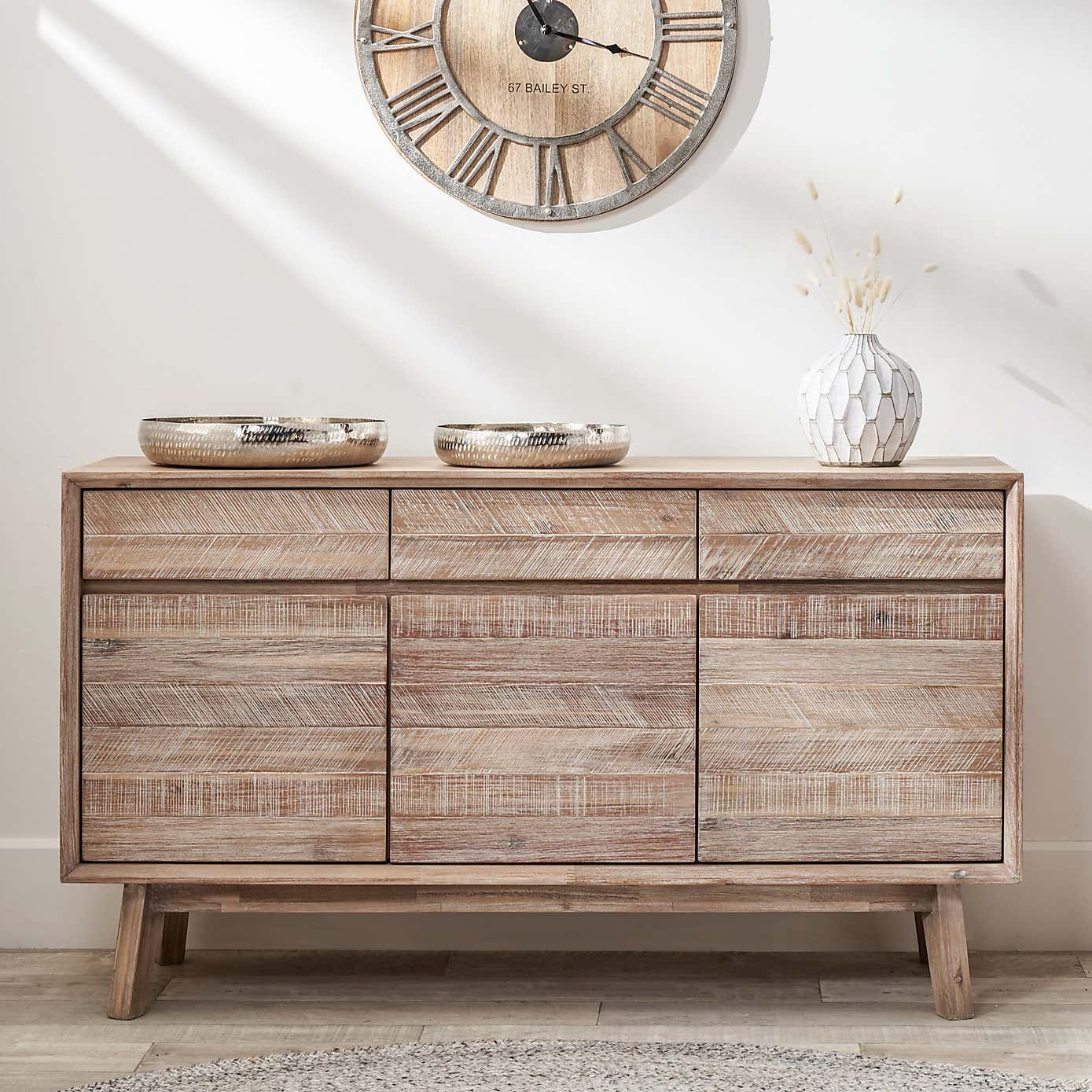 Pacific Kalmar Sideboard, Natural Acacia