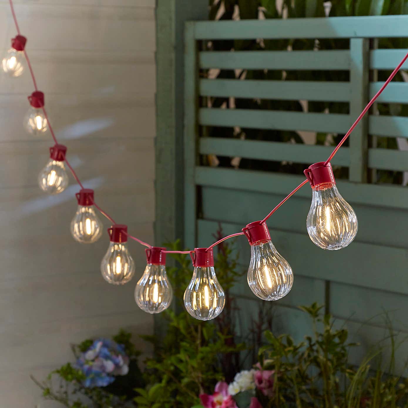 Festoon 10 LED Solar String Lights