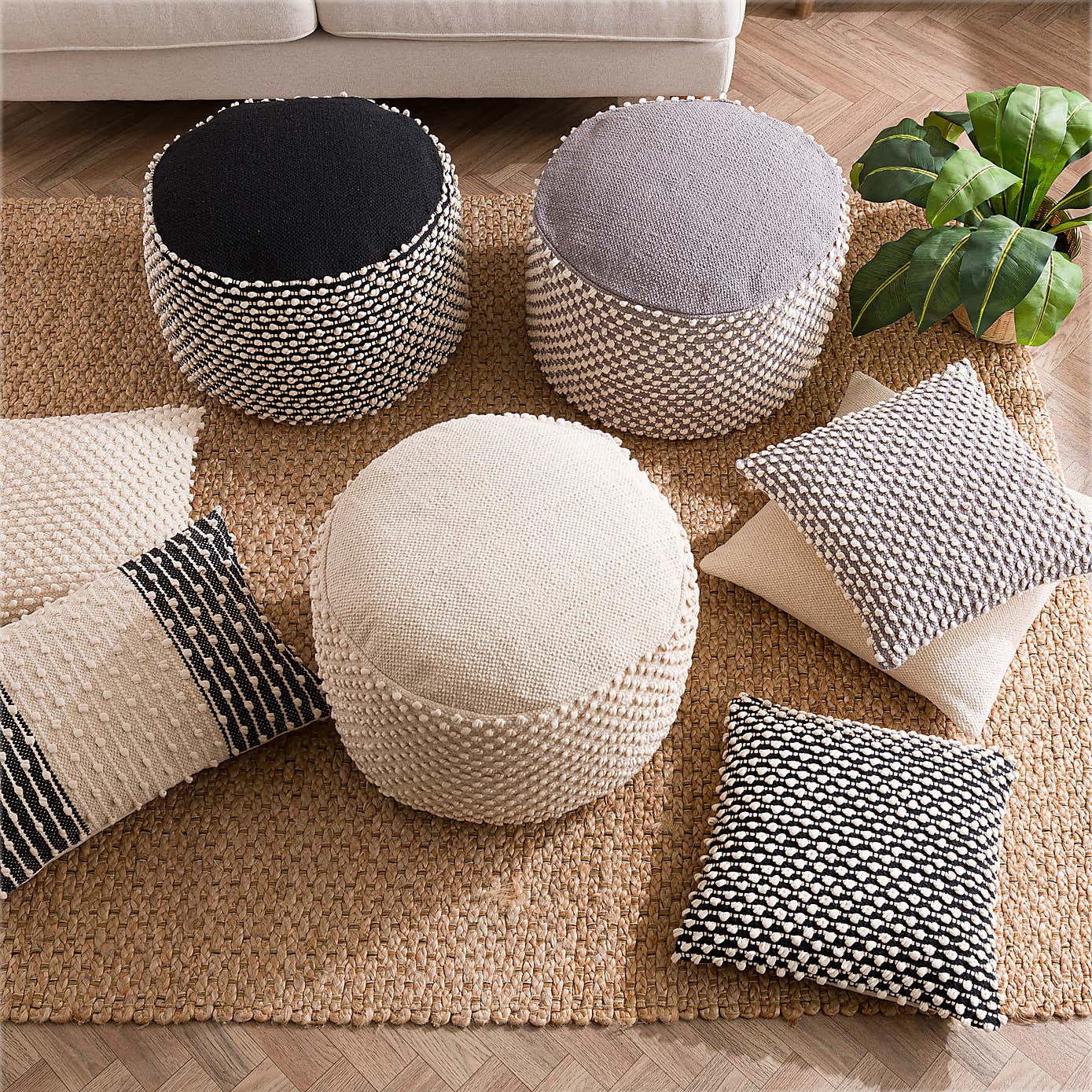 Arley Cotton Square Cushion