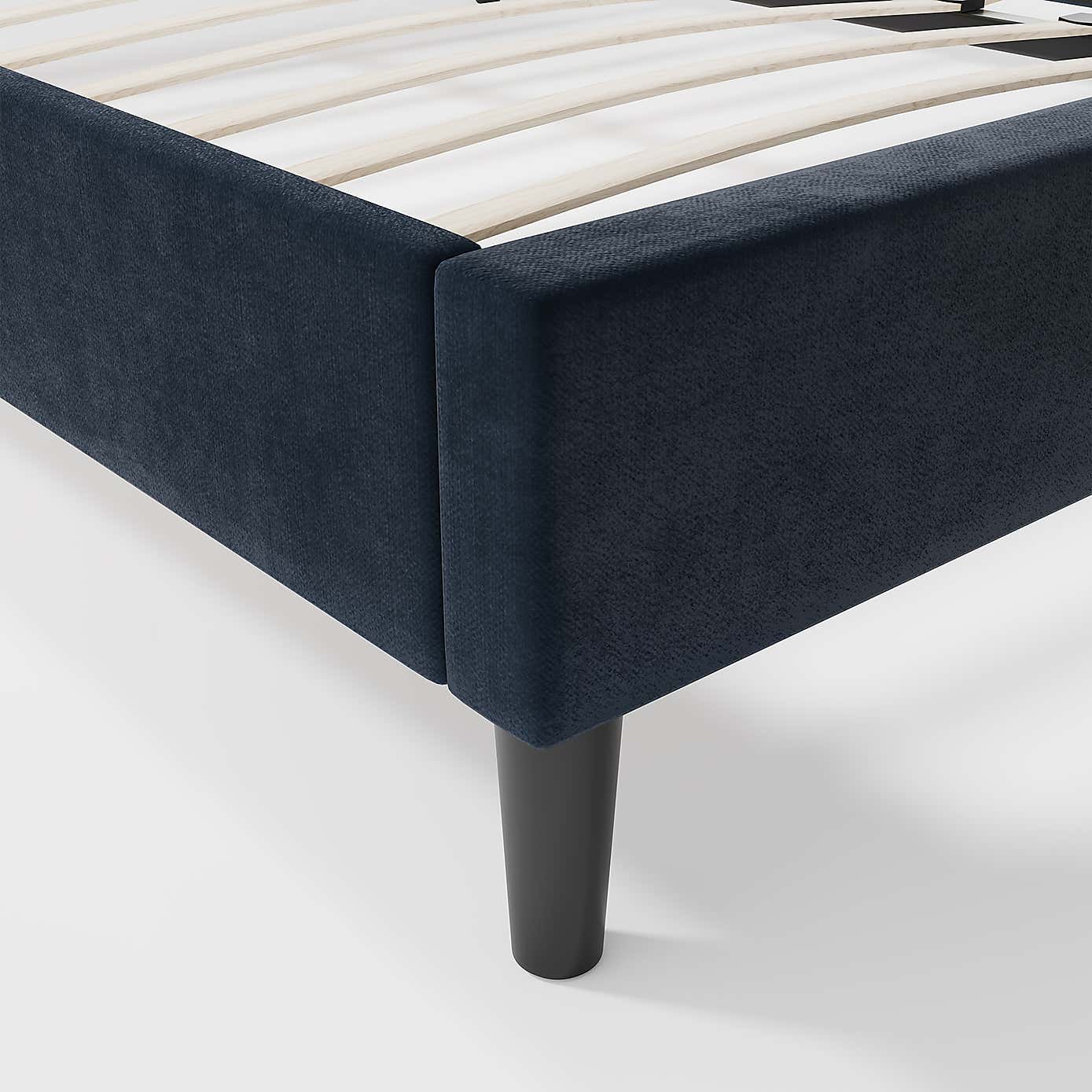 Alara Pleated Velvet Bed