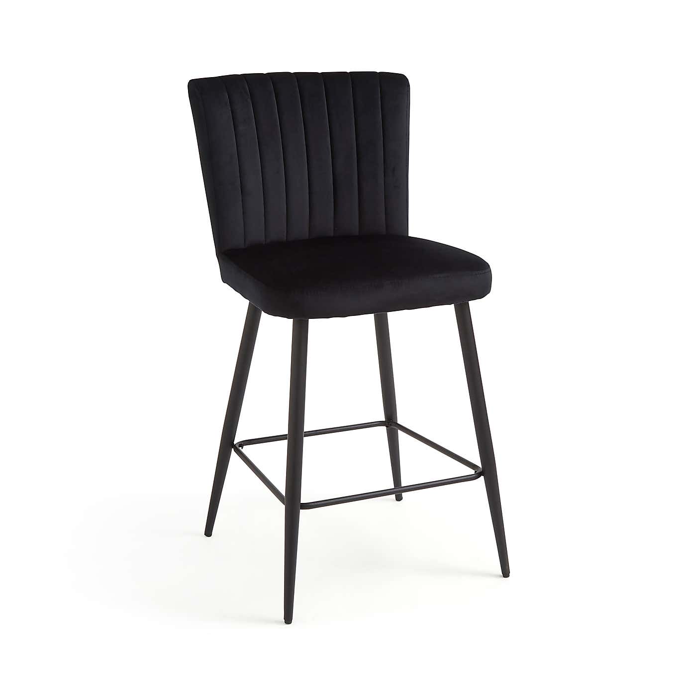 Taylor Velvet Bar Stool