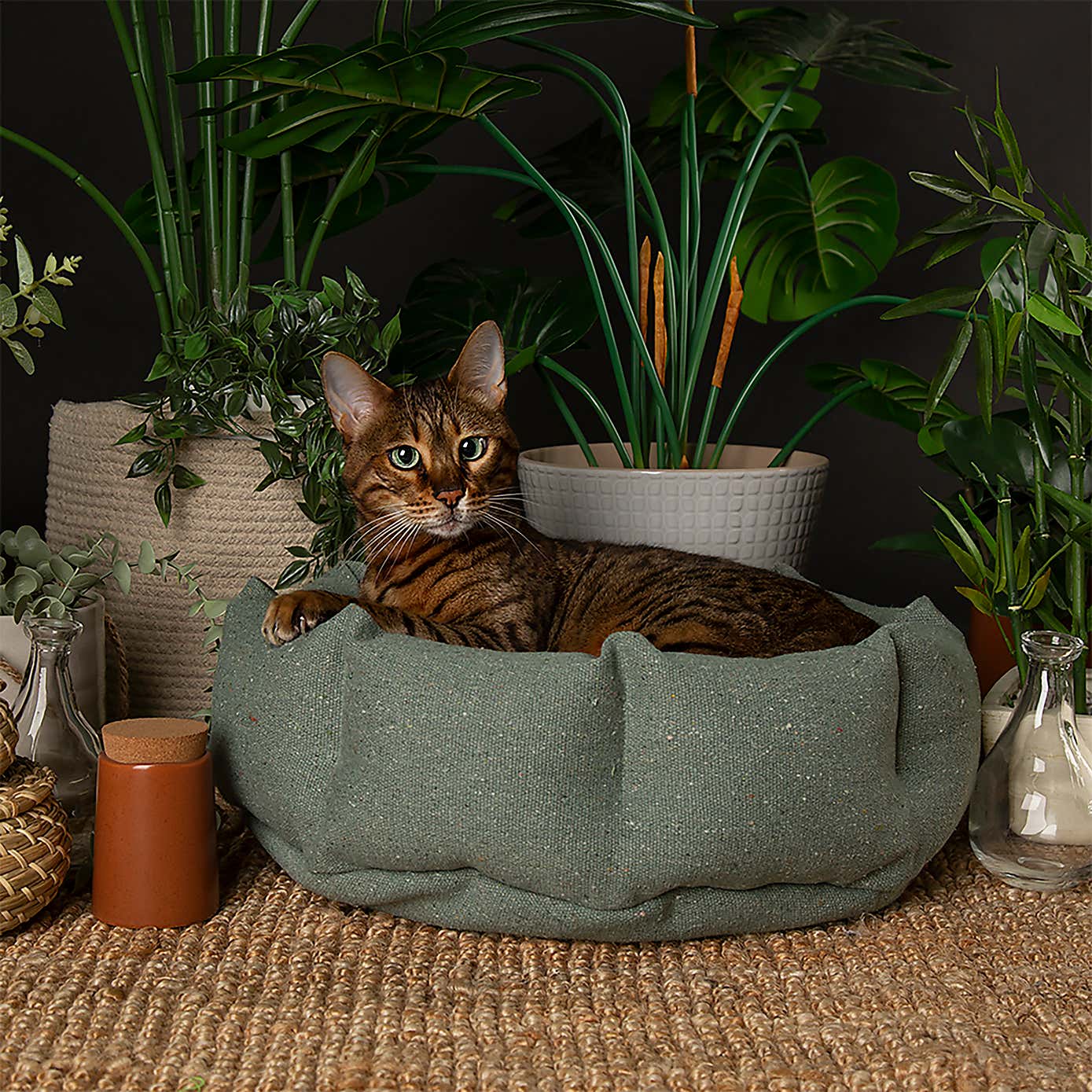 Scruffs 100% Recycled Eden Cat Small Dog Bed