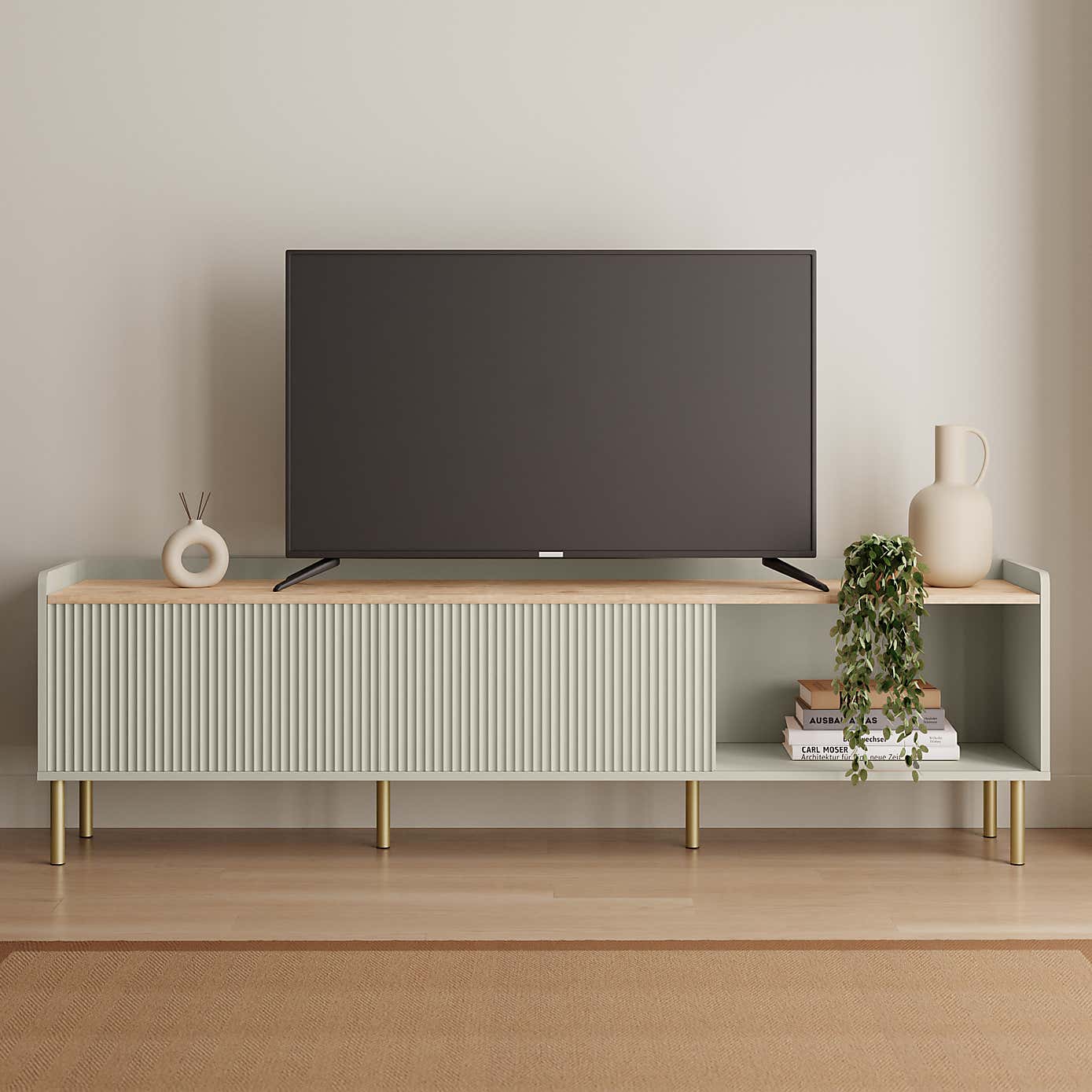 Georgi Extra Wide TV Unit Black